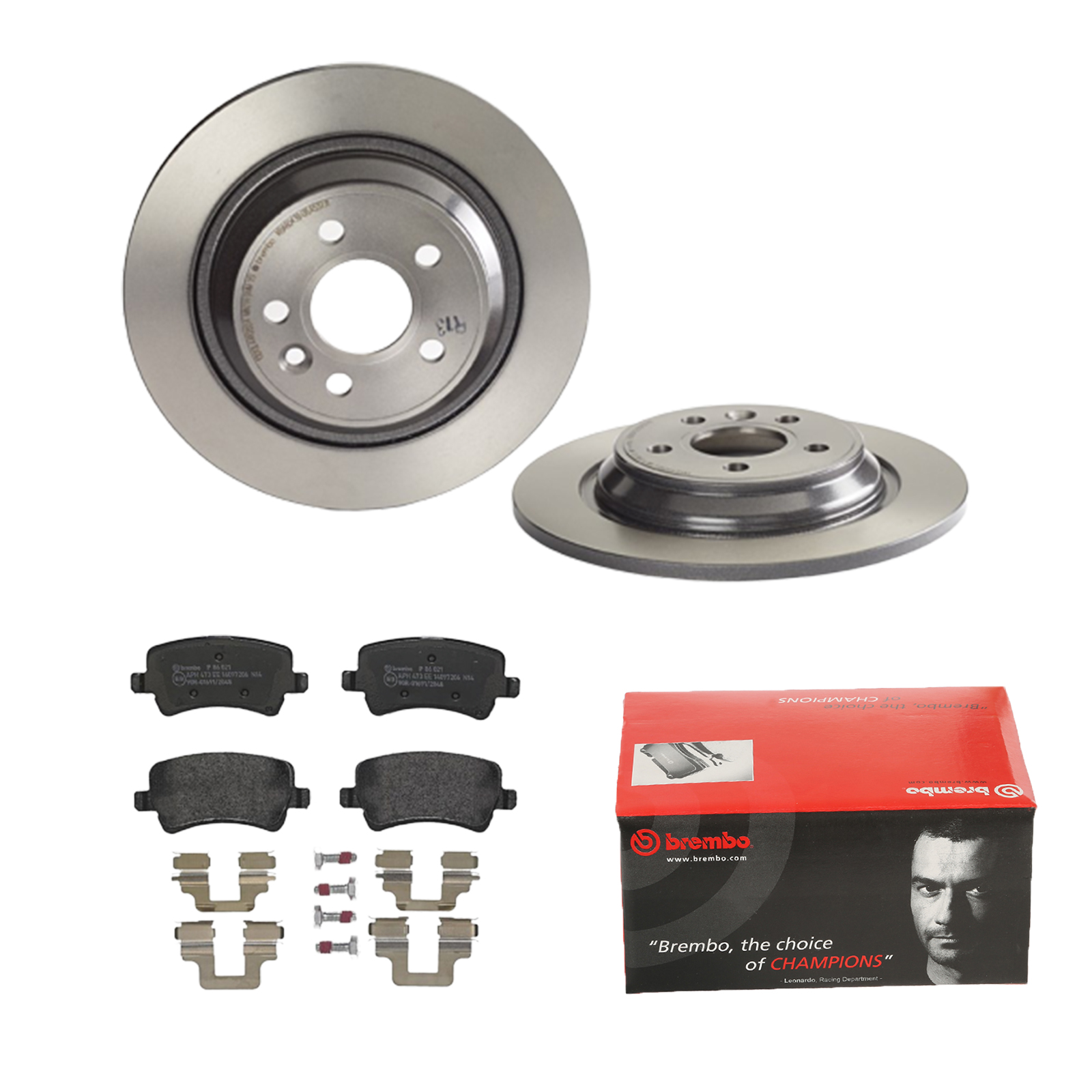 BREMBO Bremsesæt, skivebremser 142055164 bagaksel fuld 302mm 11mm for VOLVO VOLVO ASIA LAND ROVER