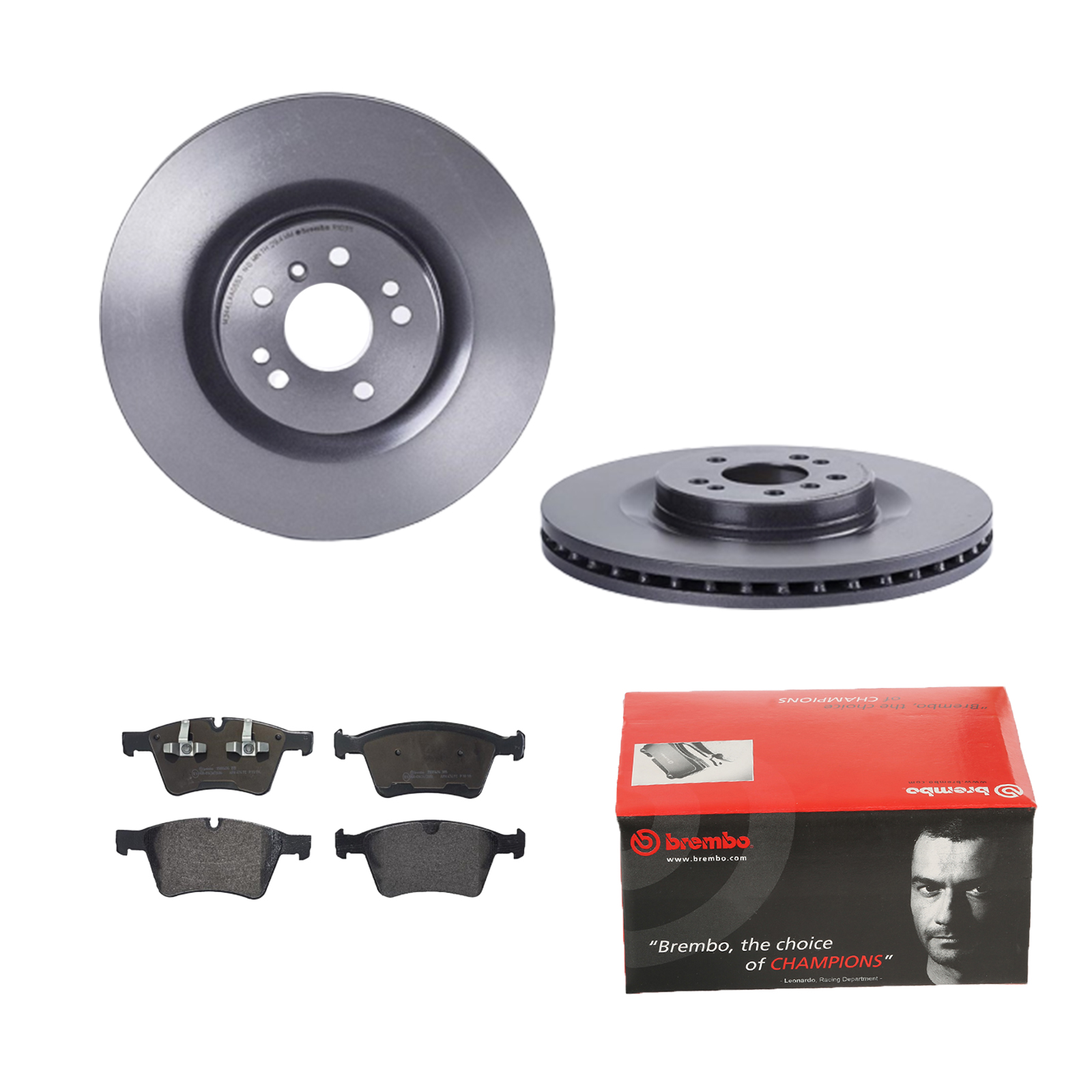 BREMBO Bremsesæt, skivebremser 142057675 foraksel indvendig ventileret 350mm 32mm for MERCEDES-BENZ