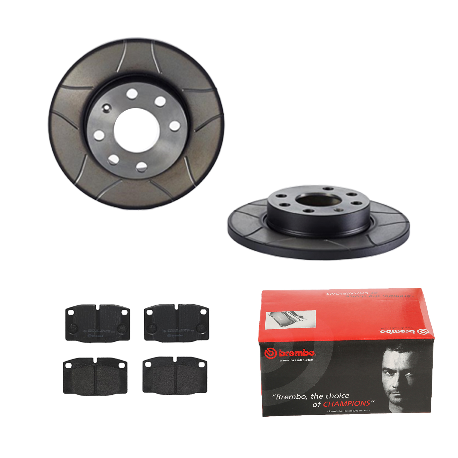 BREMBO Bremsesæt, skivebremser 142055247 foraksel fuld 236mm 12mm for OPEL VAUXHALL BEDFORD