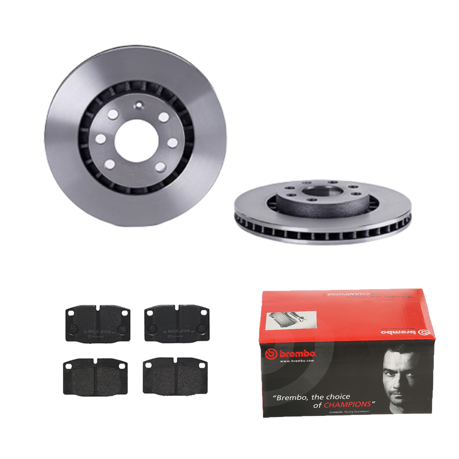 BREMBO Bremsesæt, skivebremser 142055276 foraksel indvendig ventileret 256mm 24mm for OPEL VAUXHALL PONTIAC