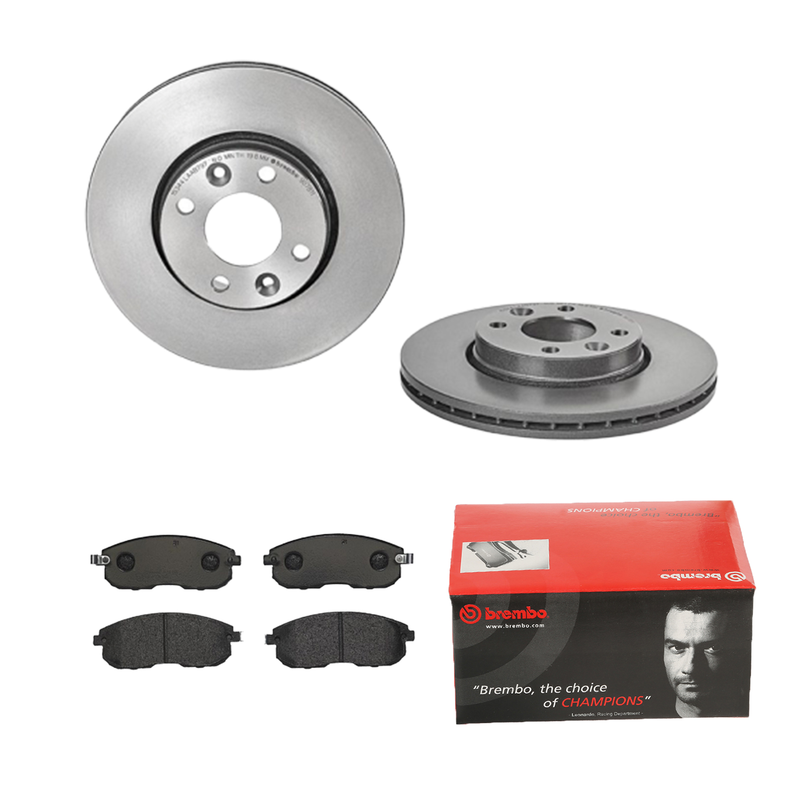 BREMBO Bremsesæt, skivebremser 142055416 foraksel indvendig ventileret 260mm 22mm for NISSAN INFINITI RENAULT NISSAN (DFAC)