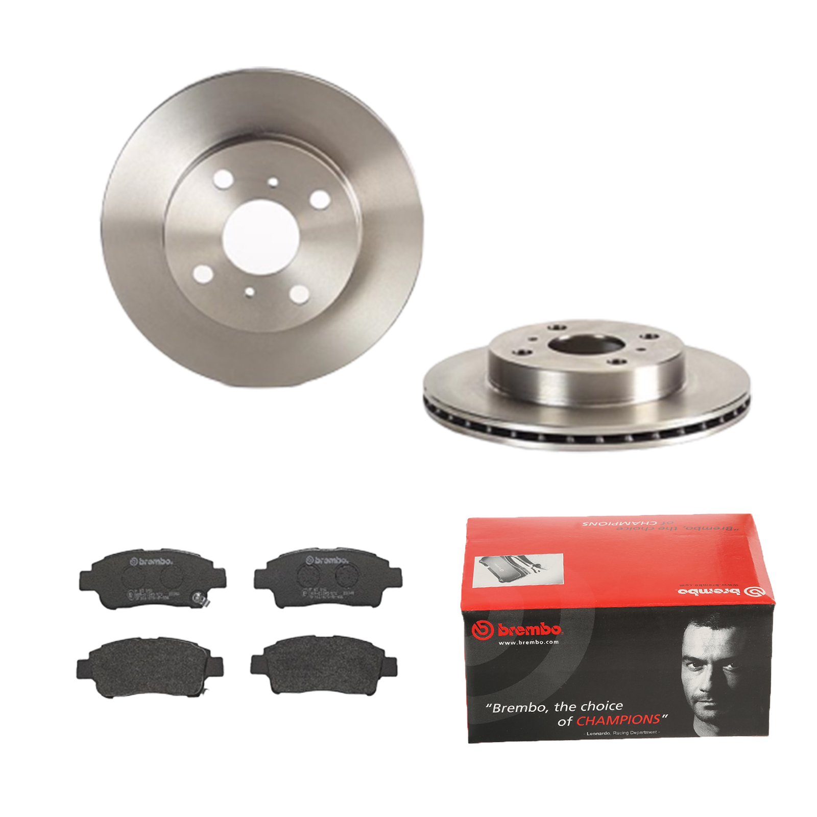 BREMBO Bremsesæt, skivebremser 142055500 foraksel indvendig ventileret 235mm 18mm for TOYOTA LIFAN