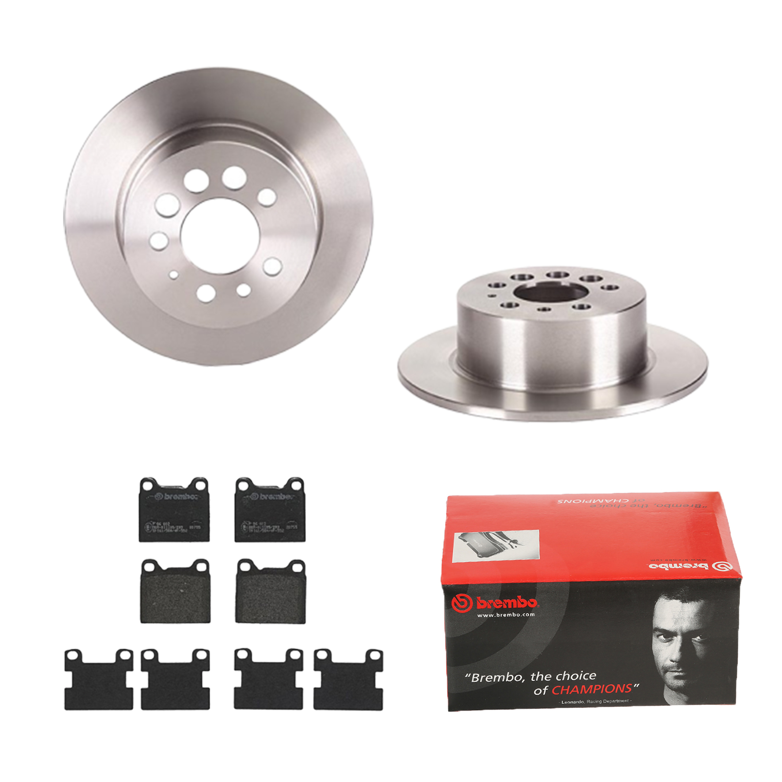 BREMBO Bremsesæt, skivebremser 142054624 bagaksel fuld 281mm 9mm for VOLVO ALFA ROMEO