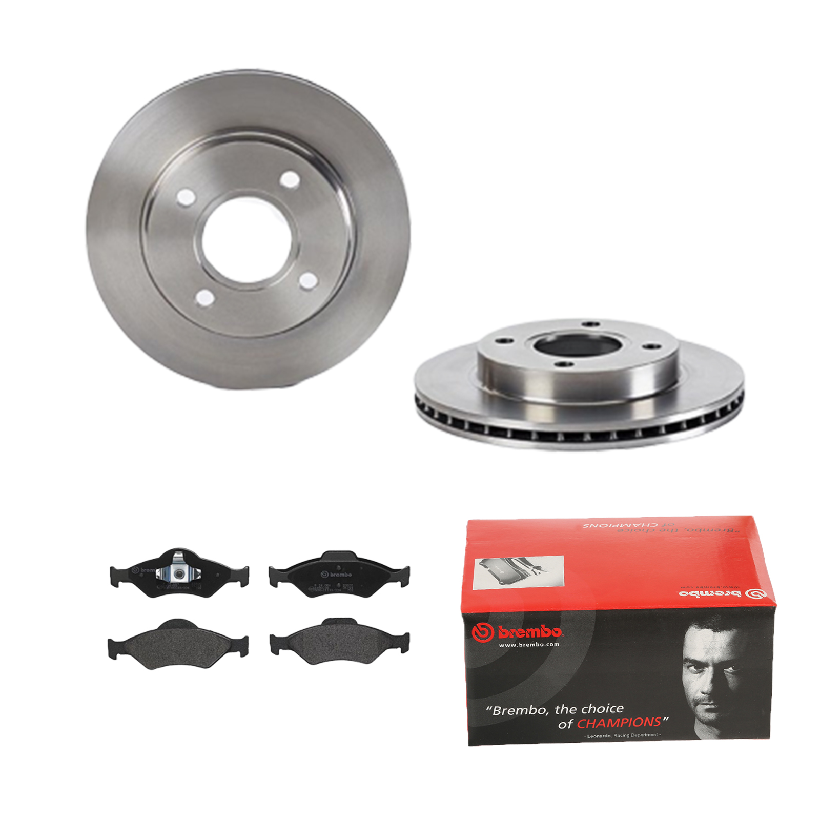 BREMBO Bremsesæt, skivebremser 142054675 foraksel indvendig ventileret 240mm 20mm for FORD MAZDA FORD (CHANGAN)
