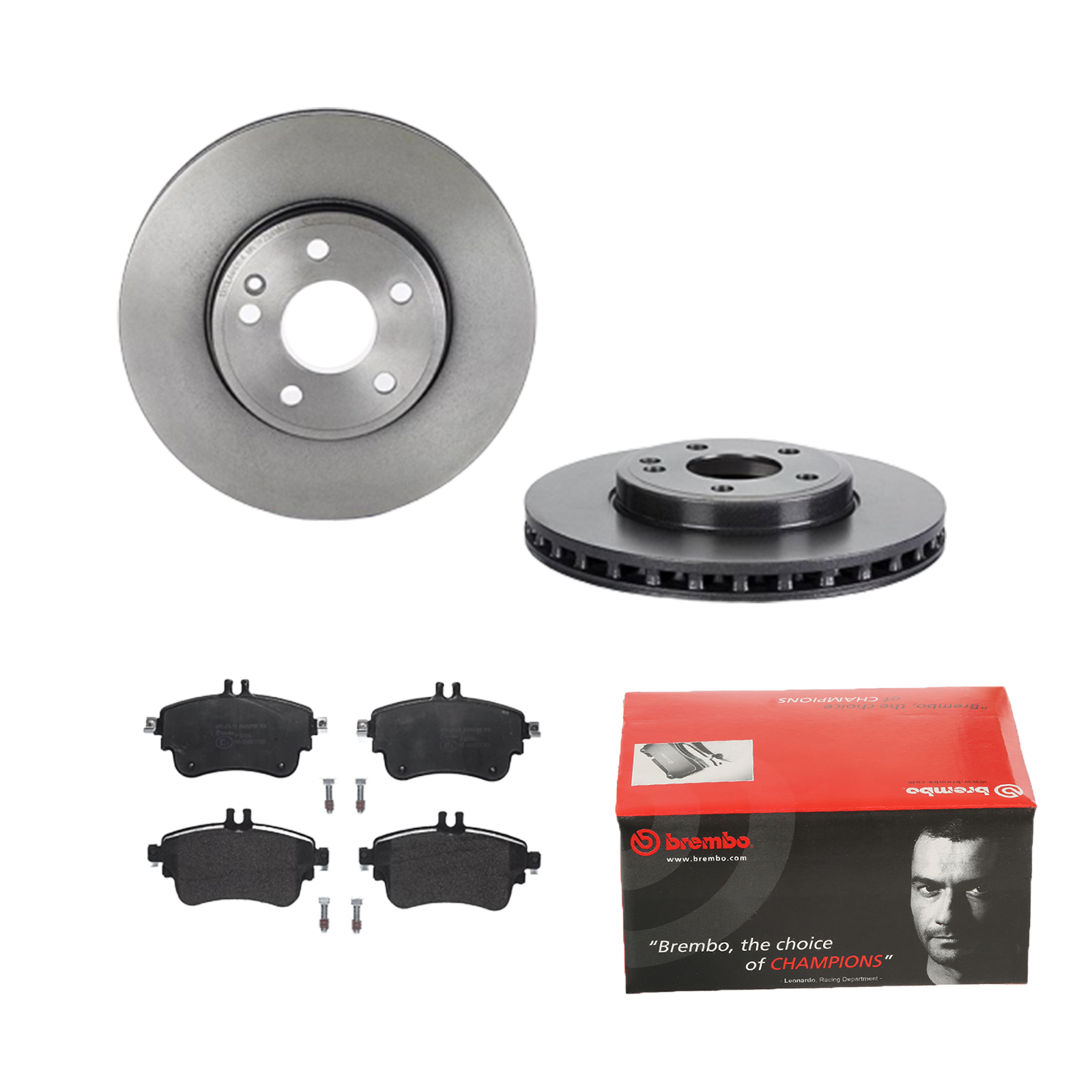 BREMBO Bremsesæt, skivebremser 142054709 foraksel indvendig ventileret 295mm 28mm for MERCEDES-BENZ