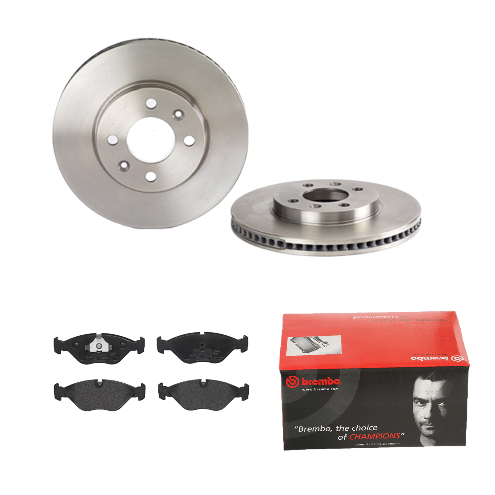 BREMBO Bremsesæt, skivebremser 142056640 foraksel indvendig ventileret 280mm 25mm for SAAB