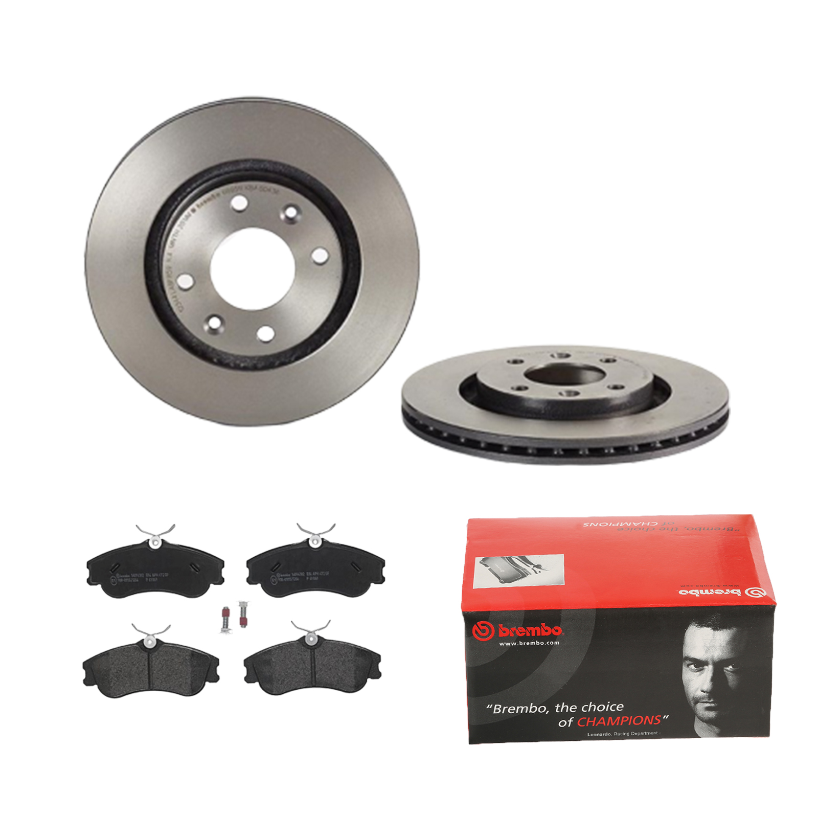 BREMBO Bremsesæt, skivebremser 142056747 foraksel indvendig ventileret 266mm 22mm for PEUGEOT CITROËN DS OPEL FENGSHEN CITROËN (DF-PSA)