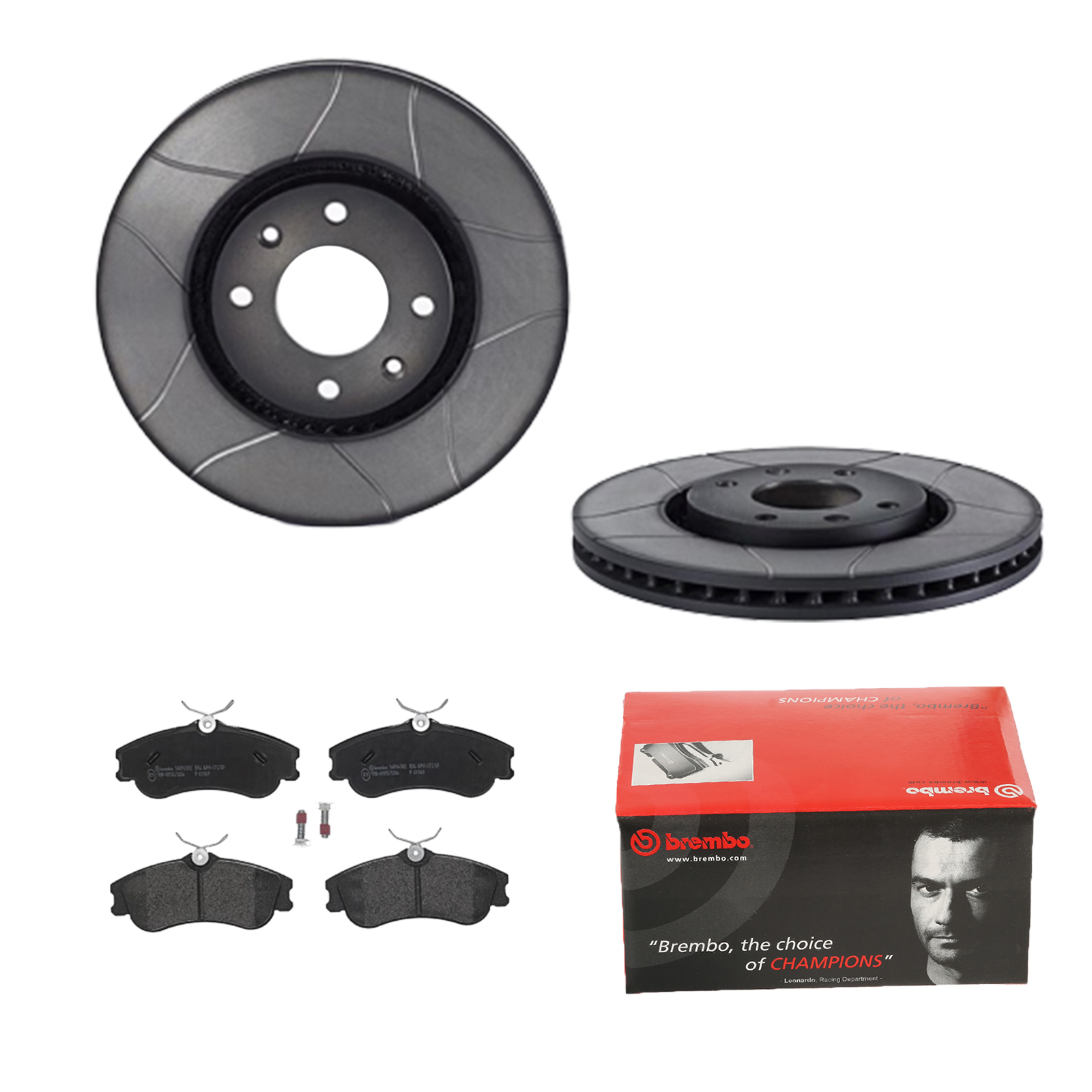 BREMBO Bremsesæt, skivebremser 142056752 foraksel lukket 283mm 26mm for PEUGEOT CITROËN OPEL