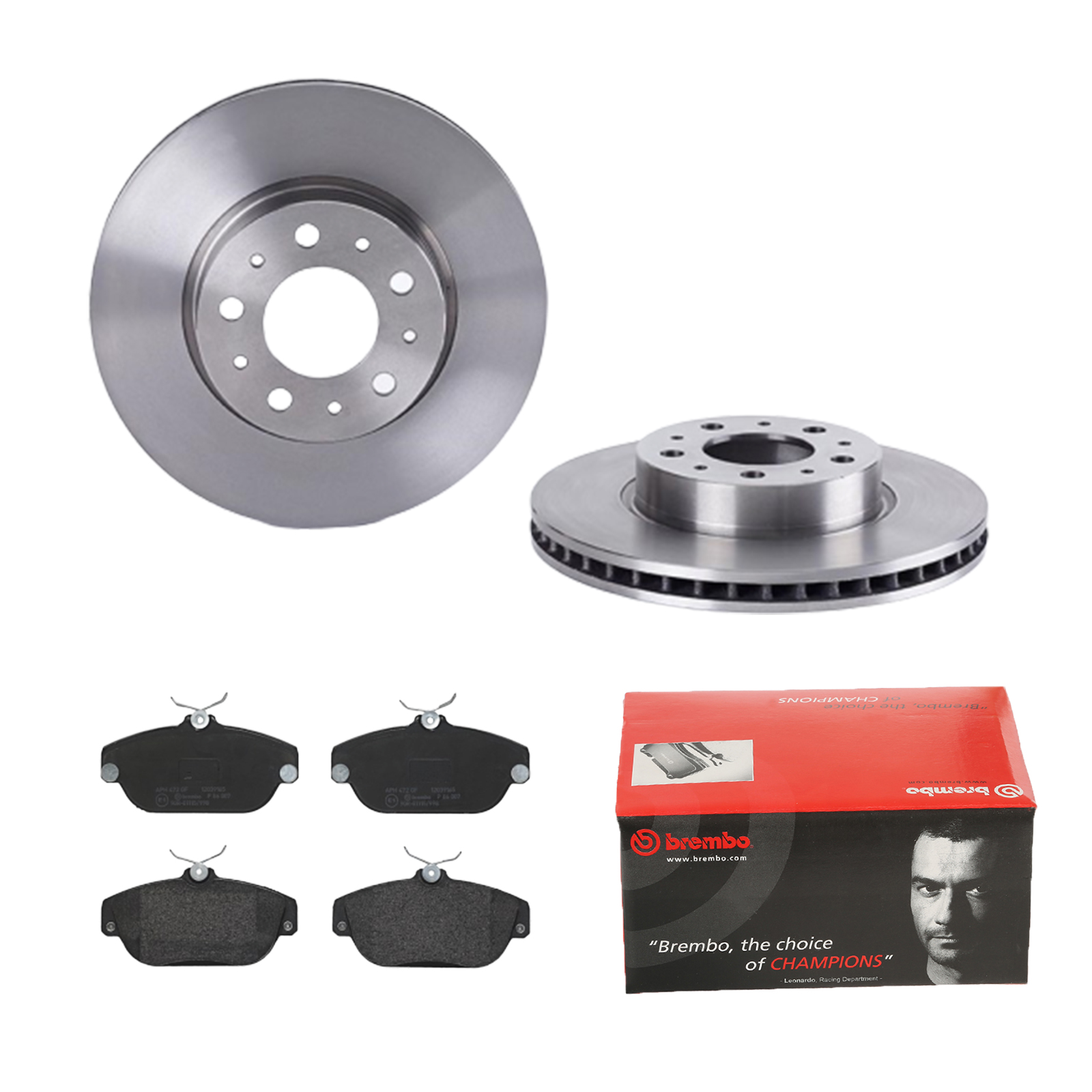 BREMBO Bremsesæt, skivebremser 142057287 foraksel indvendig ventileret 280mm 26mm for VOLVO
