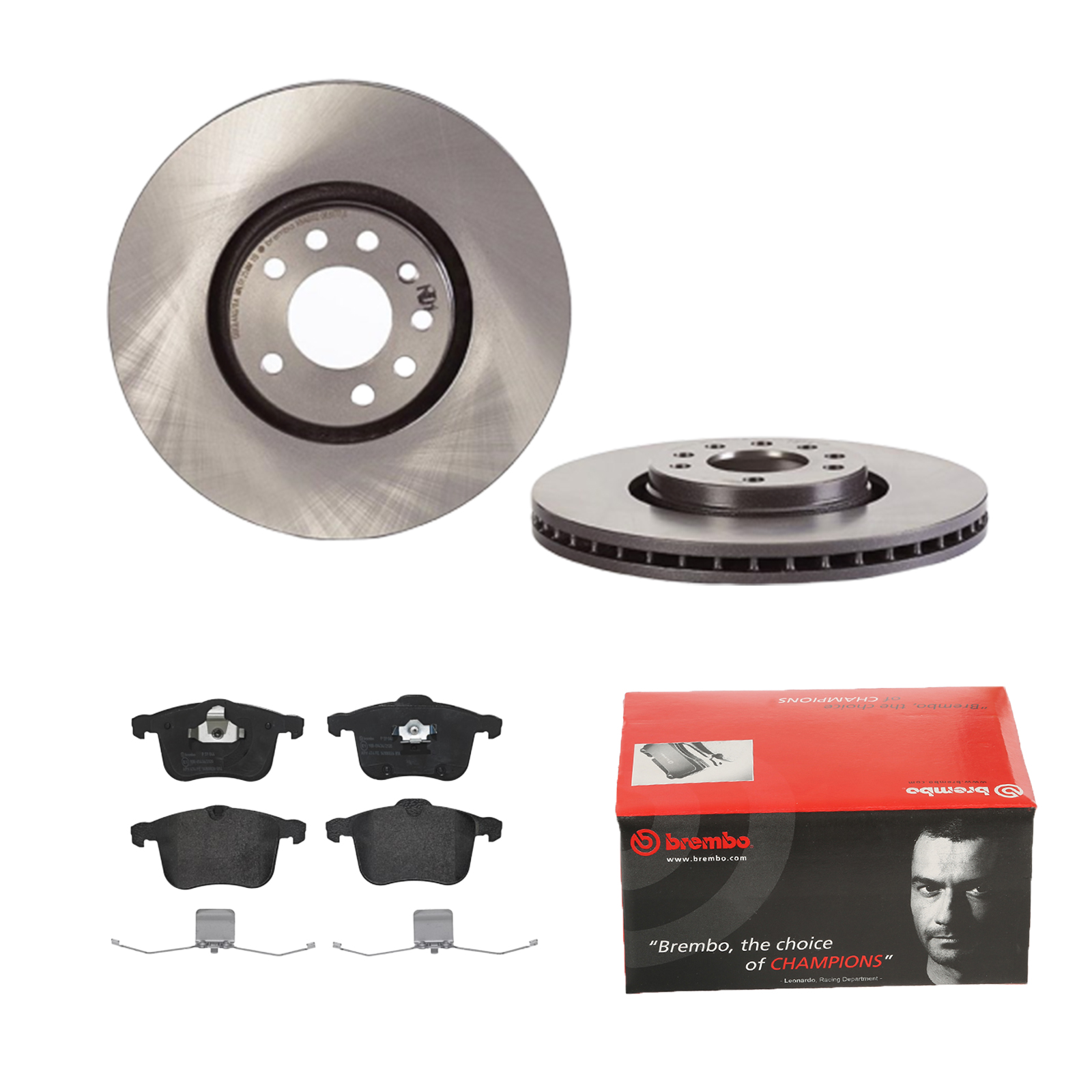 BREMBO Bremsesæt, skivebremser 142056789 foraksel indvendig ventileret 314mm 28mm for OPEL SAAB VAUXHALL CADILLAC