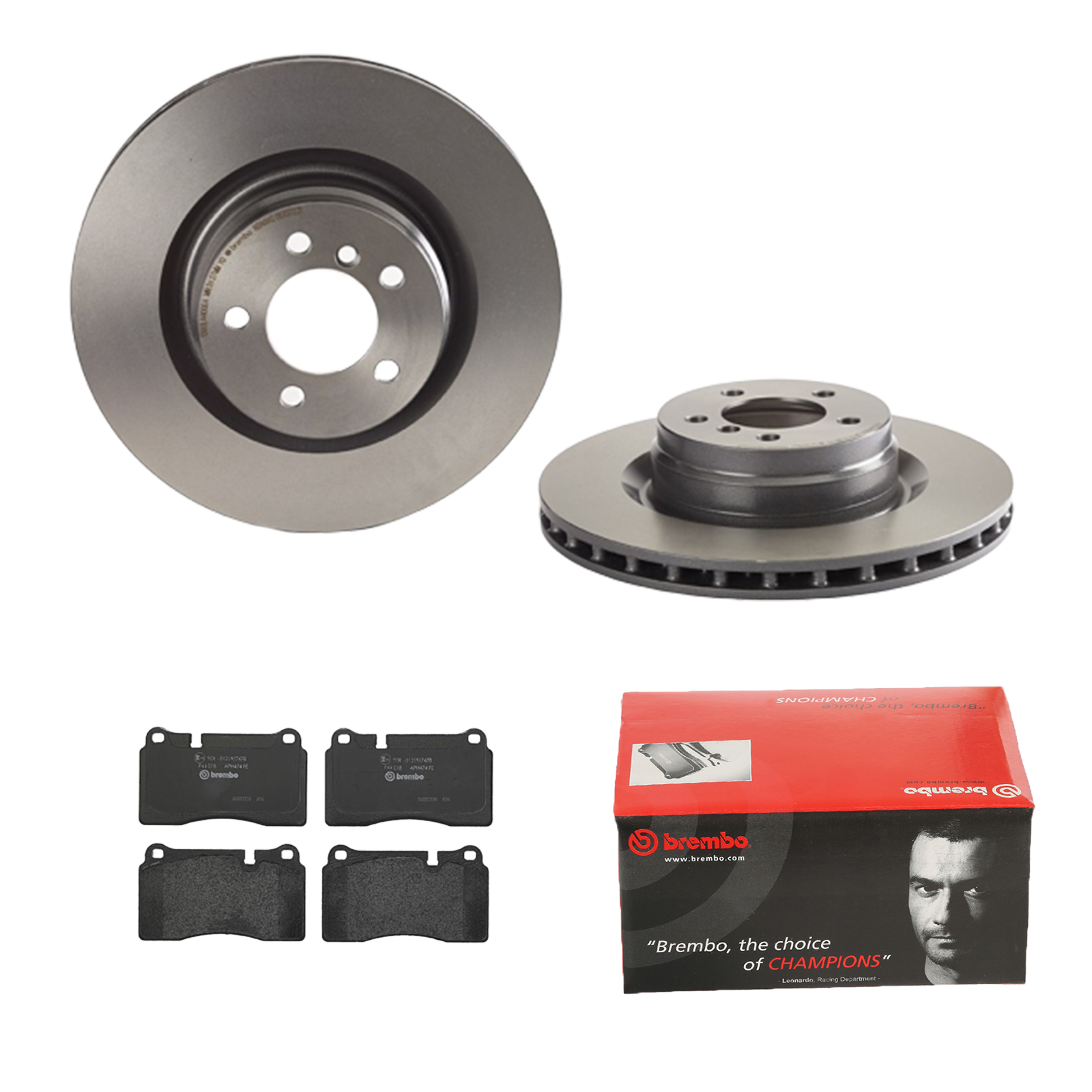 BREMBO Bremsesæt, skivebremser 142056791 foraksel indvendig ventileret 360mm 30mm for LAND ROVER