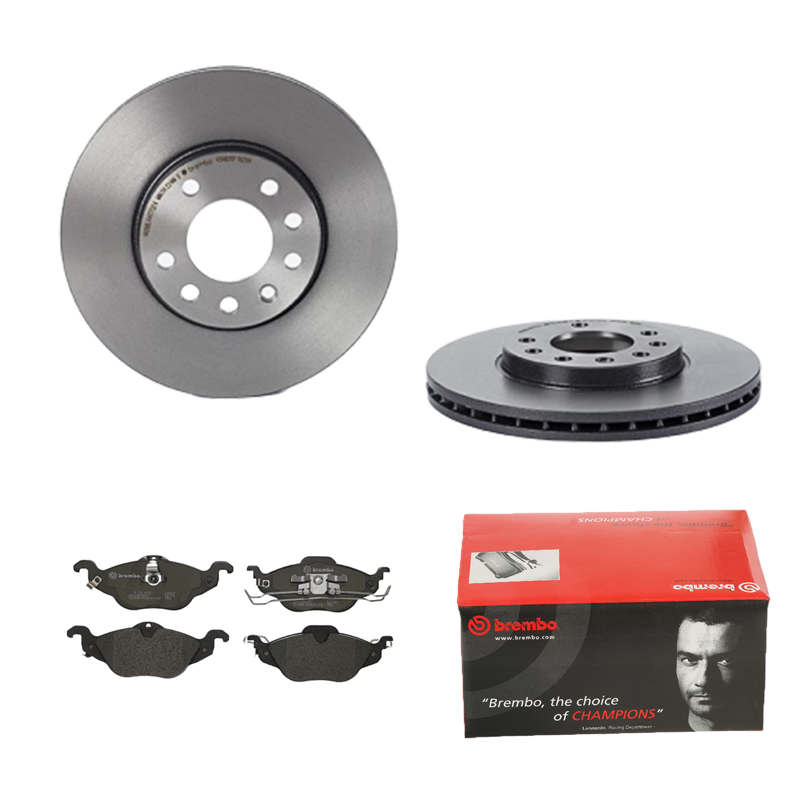 BREMBO Bremsesæt, skivebremser 142053855 foraksel indvendig ventileret 280mm 25mm for OPEL VAUXHALL