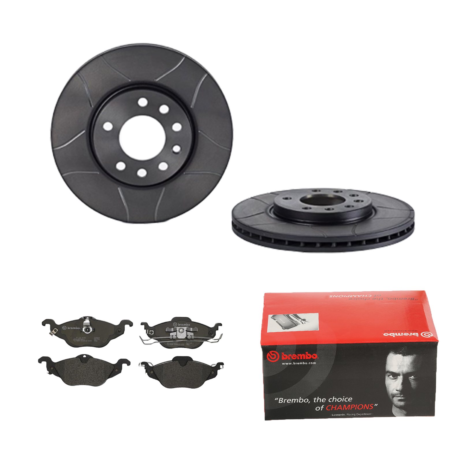 BREMBO Bremsesæt, skivebremser 142053856 foraksel lukket 280mm 25mm for OPEL VAUXHALL