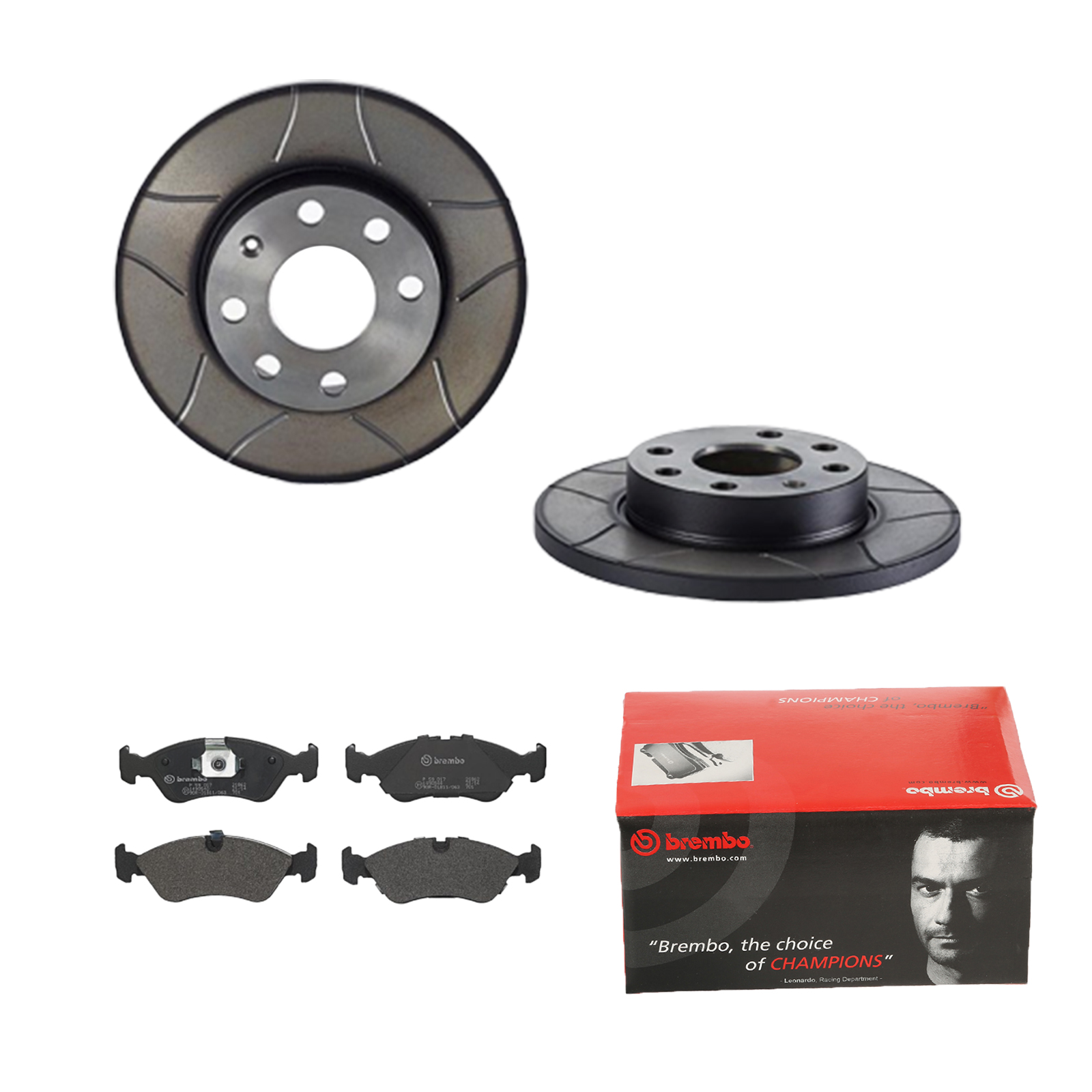 BREMBO Bremsesæt, skivebremser 142053894 foraksel fuld 236mm 12mm for OPEL DAEWOO CHEVROLET VAUXHALL BEDFORD