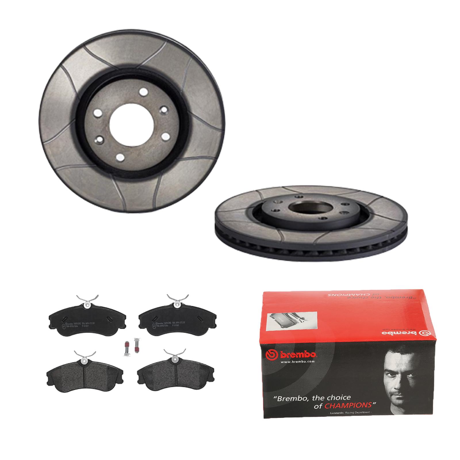 BREMBO Bremsesæt, skivebremser 142056807 foraksel lukket 283mm 26mm for CITROËN DS PEUGEOT OPEL PEUGEOT (DF-PSA) TOYOTA