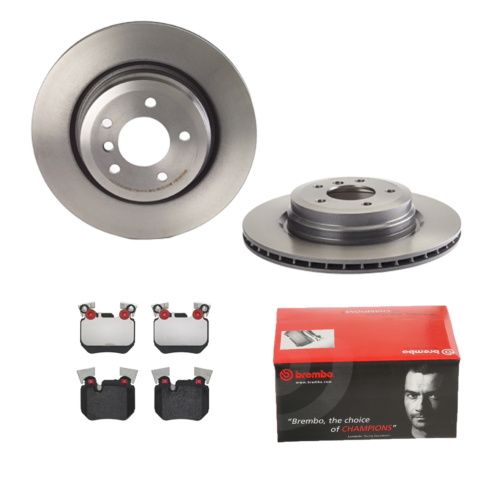 BREMBO Bremsesæt, skivebremser 142056840 bagaksel indvendig ventileret 336mm 22mm for BMW