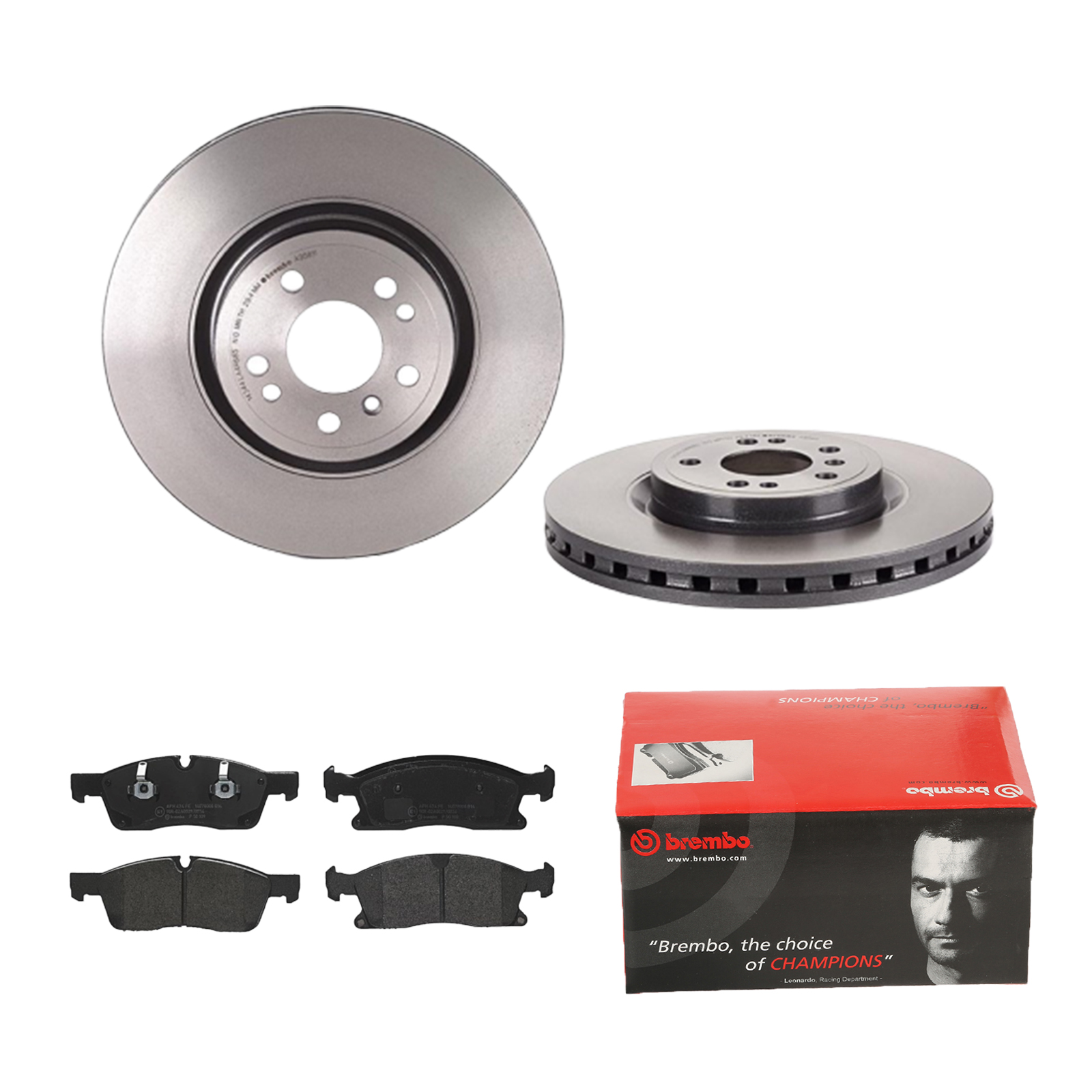 BREMBO Bremsesæt, skivebremser 142056866 foraksel indvendig ventileret 330mm 32mm for MERCEDES-BENZ