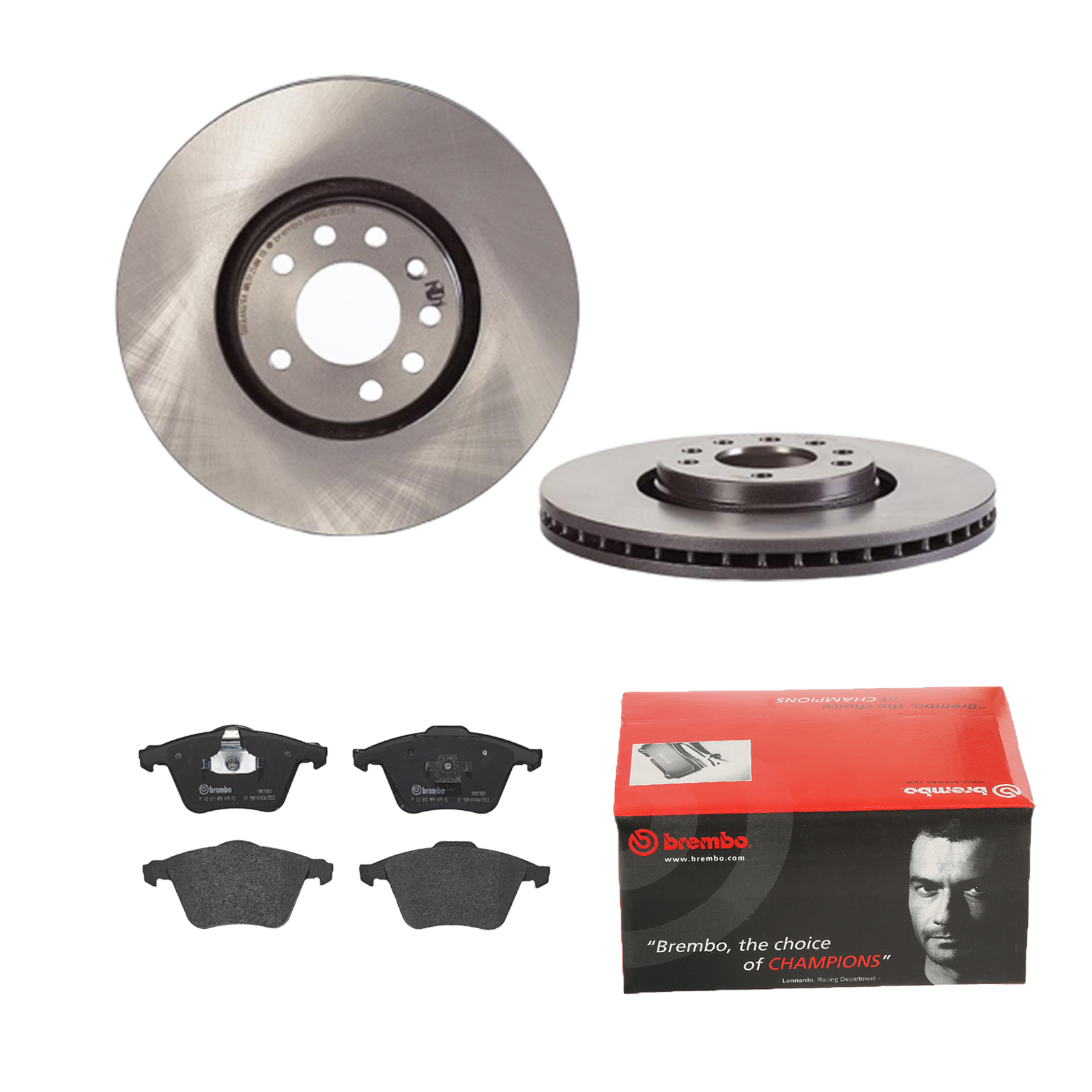 BREMBO Bremsesæt, skivebremser 142056177 foraksel indvendig ventileret 314mm 28mm for OPEL SAAB VAUXHALL CADILLAC VOLVO