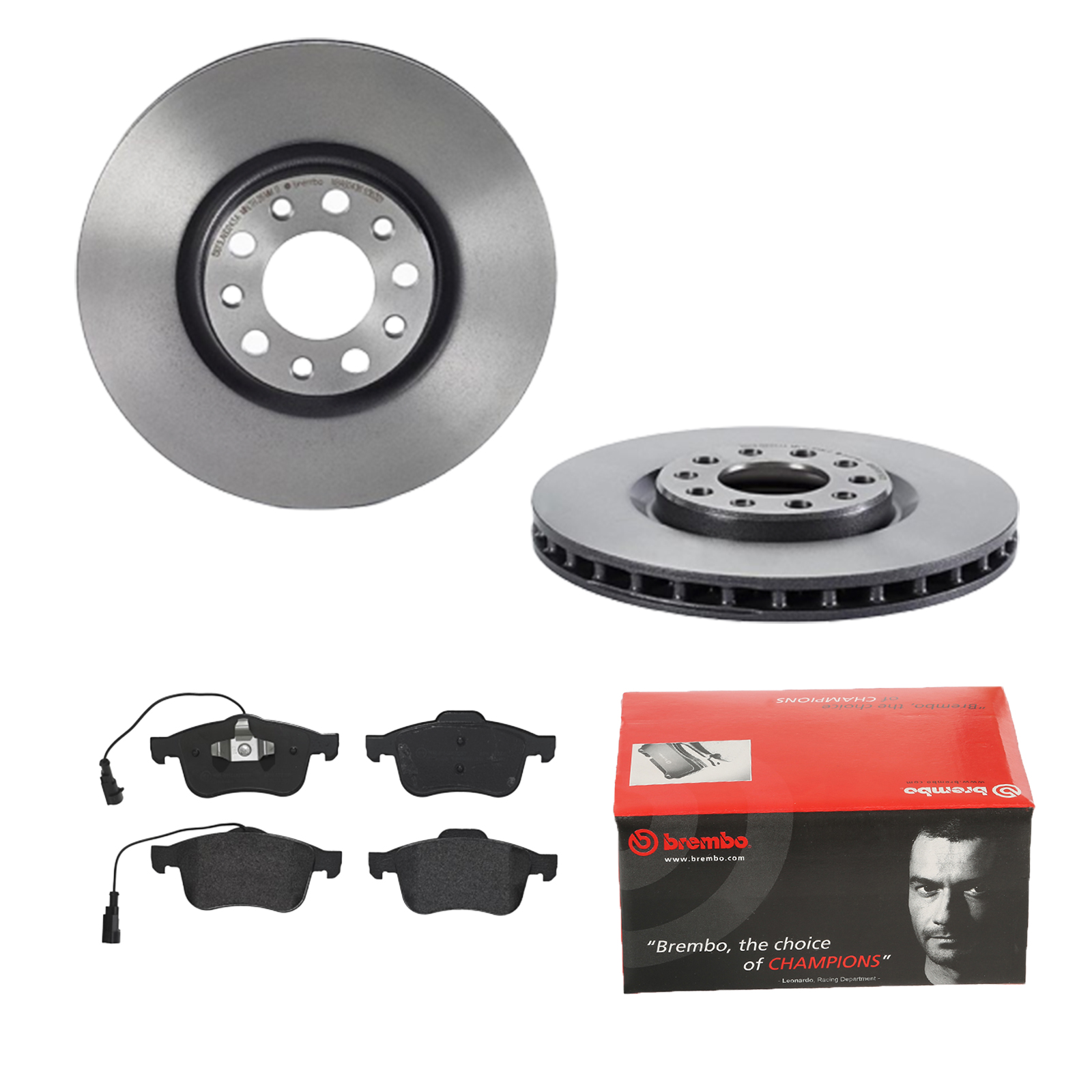BREMBO Bremsesæt, skivebremser 142056180 foraksel indvendig ventileret 305mm 28mm for ALFA ROMEO FIAT (GAC) CHRYSLER DODGE
