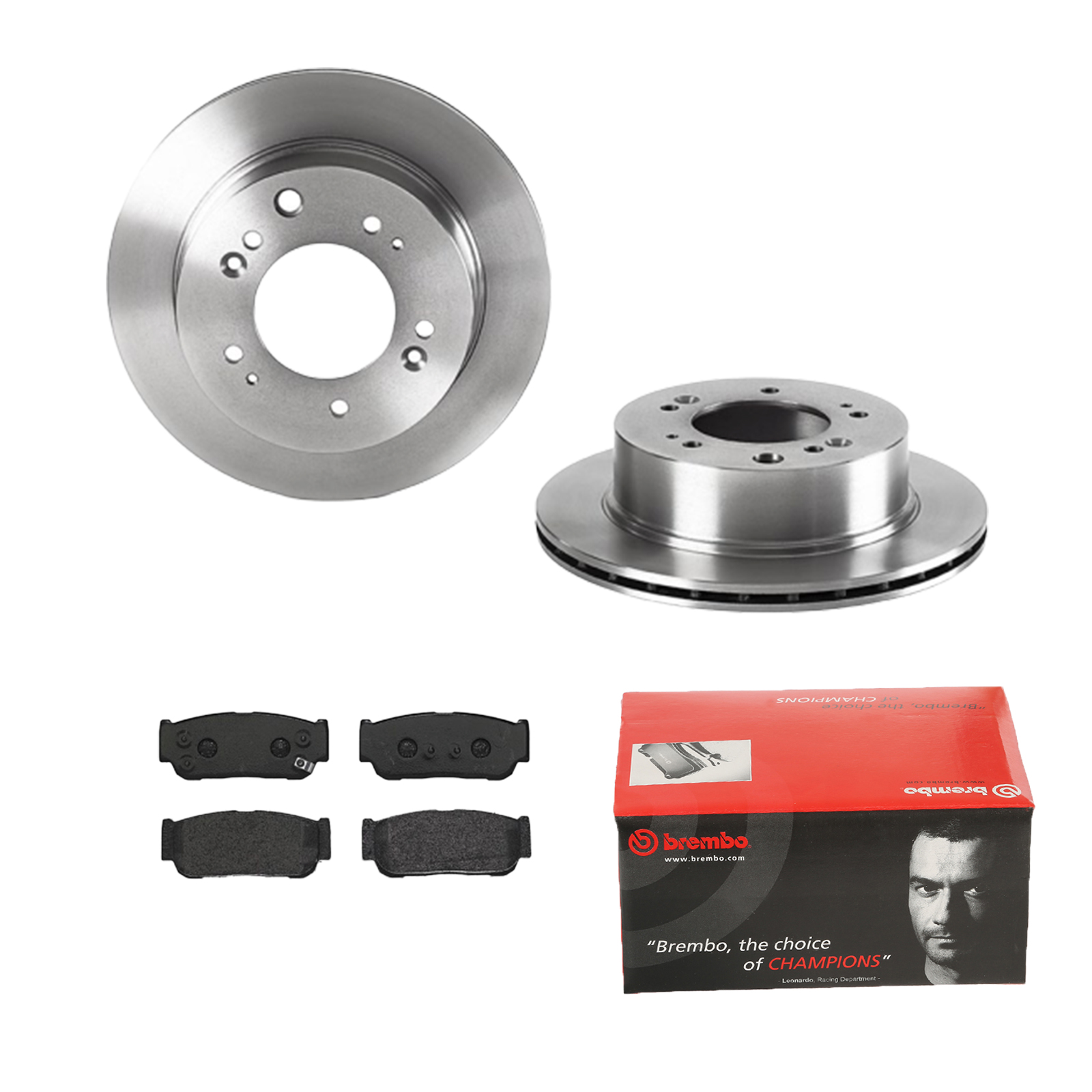 BREMBO Bremsesæt, skivebremser 142056245 bagaksel indvendig ventileret 315mm 20mm for KIA SSANGYONG