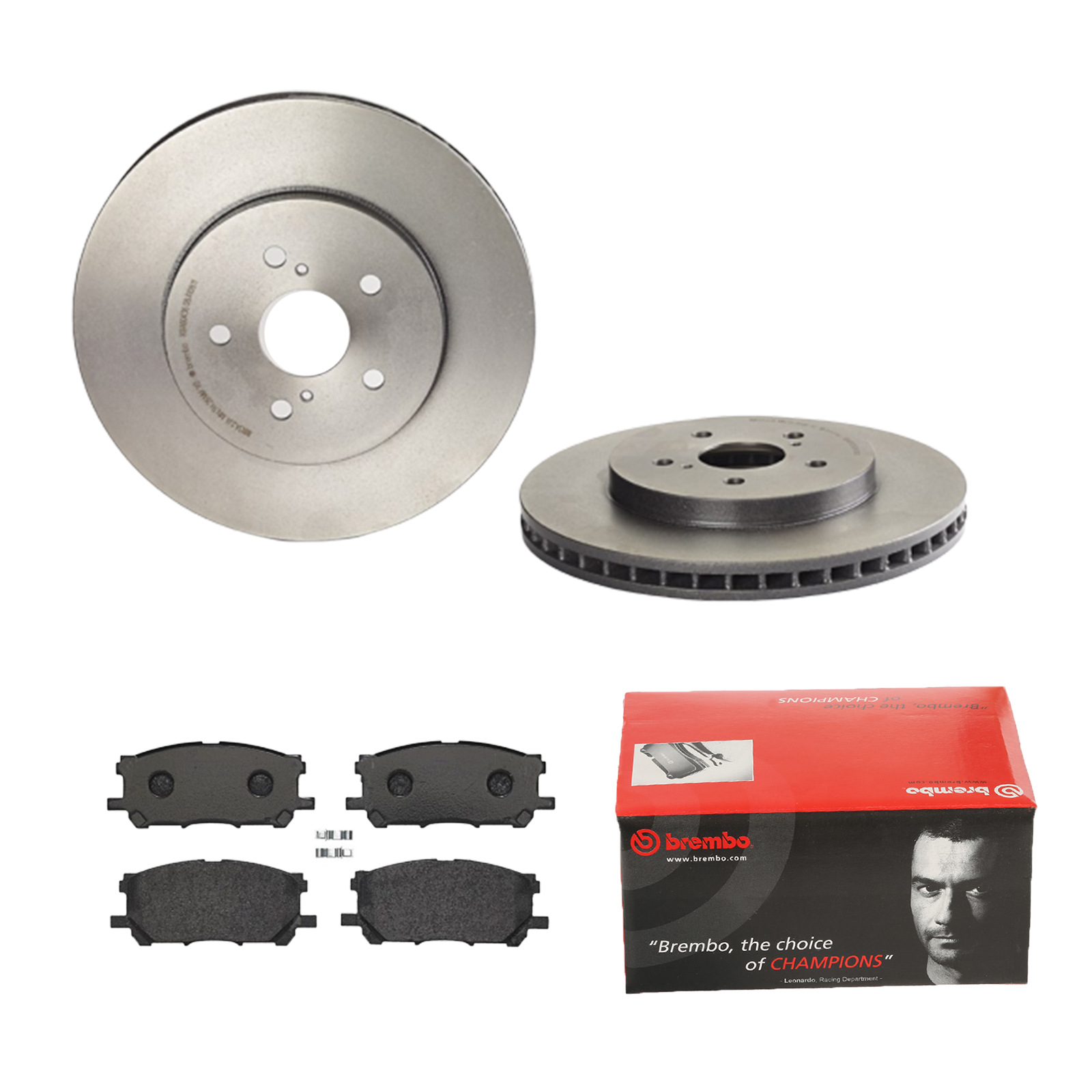 BREMBO Bremsesæt, skivebremser 142056432 foraksel indvendig ventileret 319mm 28mm for LEXUS TOYOTA