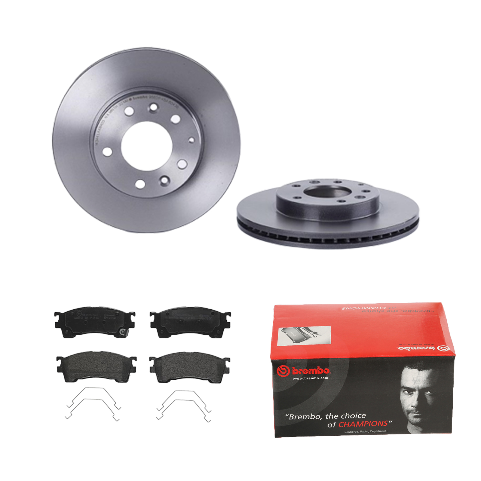BREMBO Bremsesæt, skivebremser 142054316 foraksel indvendig ventileret 274mm 24mm for FORD FORD USA MAZDA MITSUBISHI HAIMA (FAW) NISSAN FAW