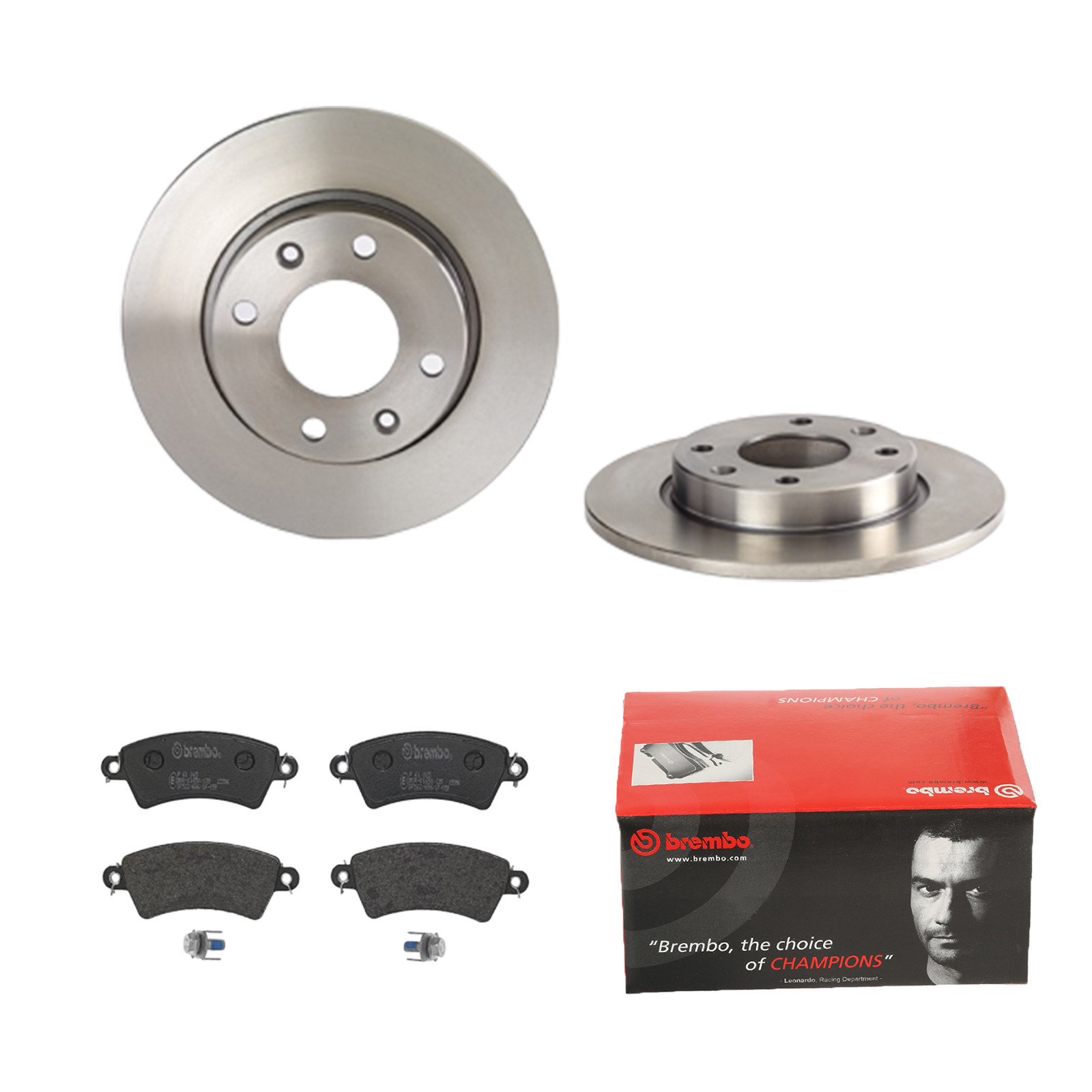 BREMBO Bremsesæt, skivebremser 142055055 foraksel fuld 247mm 10mm for CITROËN PEUGEOT