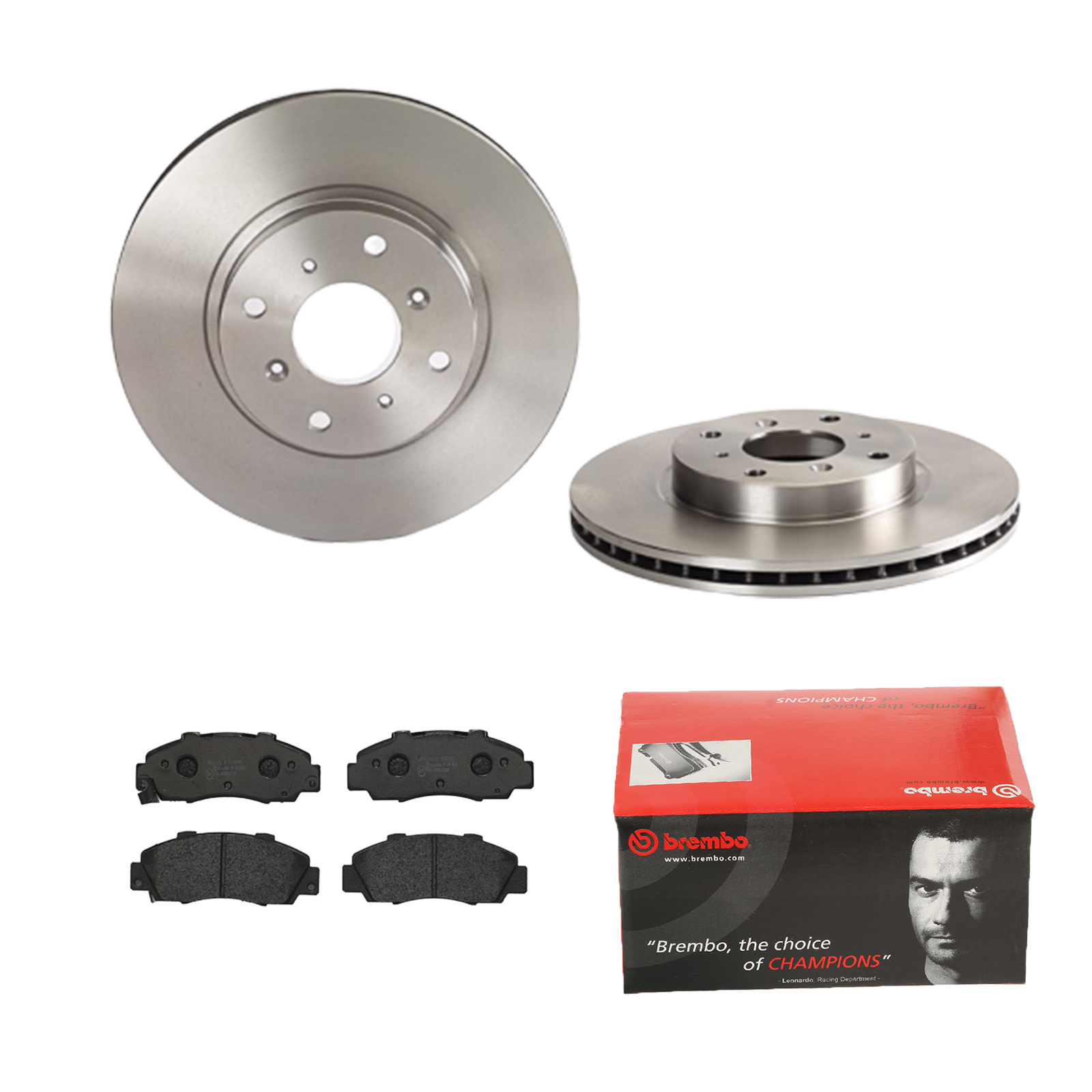 BREMBO Bremsesæt, skivebremser 142055094 foraksel indvendig ventileret 282mm 23mm for ISUZU HONDA NISSAN ACURA ROVER