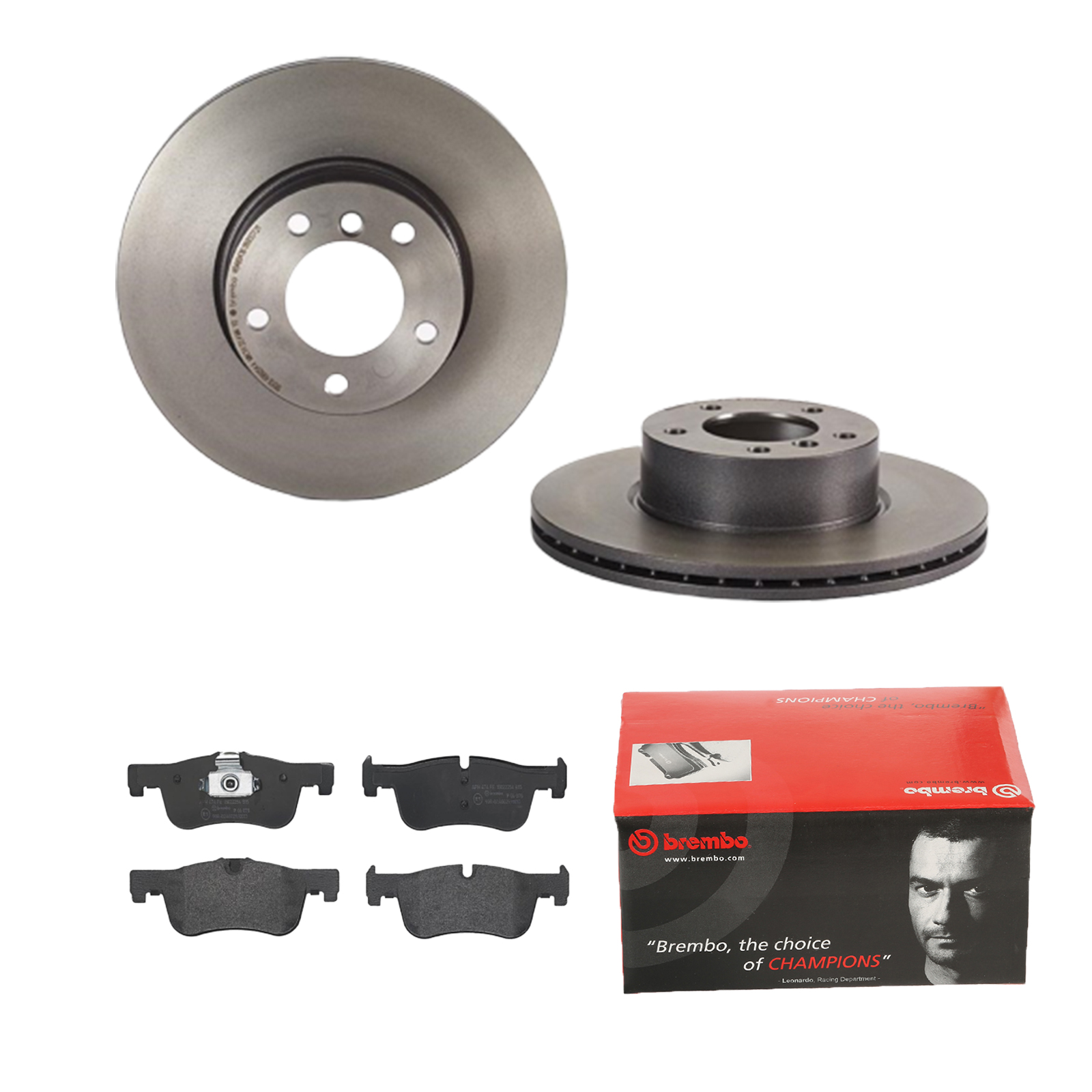 BREMBO 142054208 foraksel indvendig ventileret 312mm 24mm for BMW