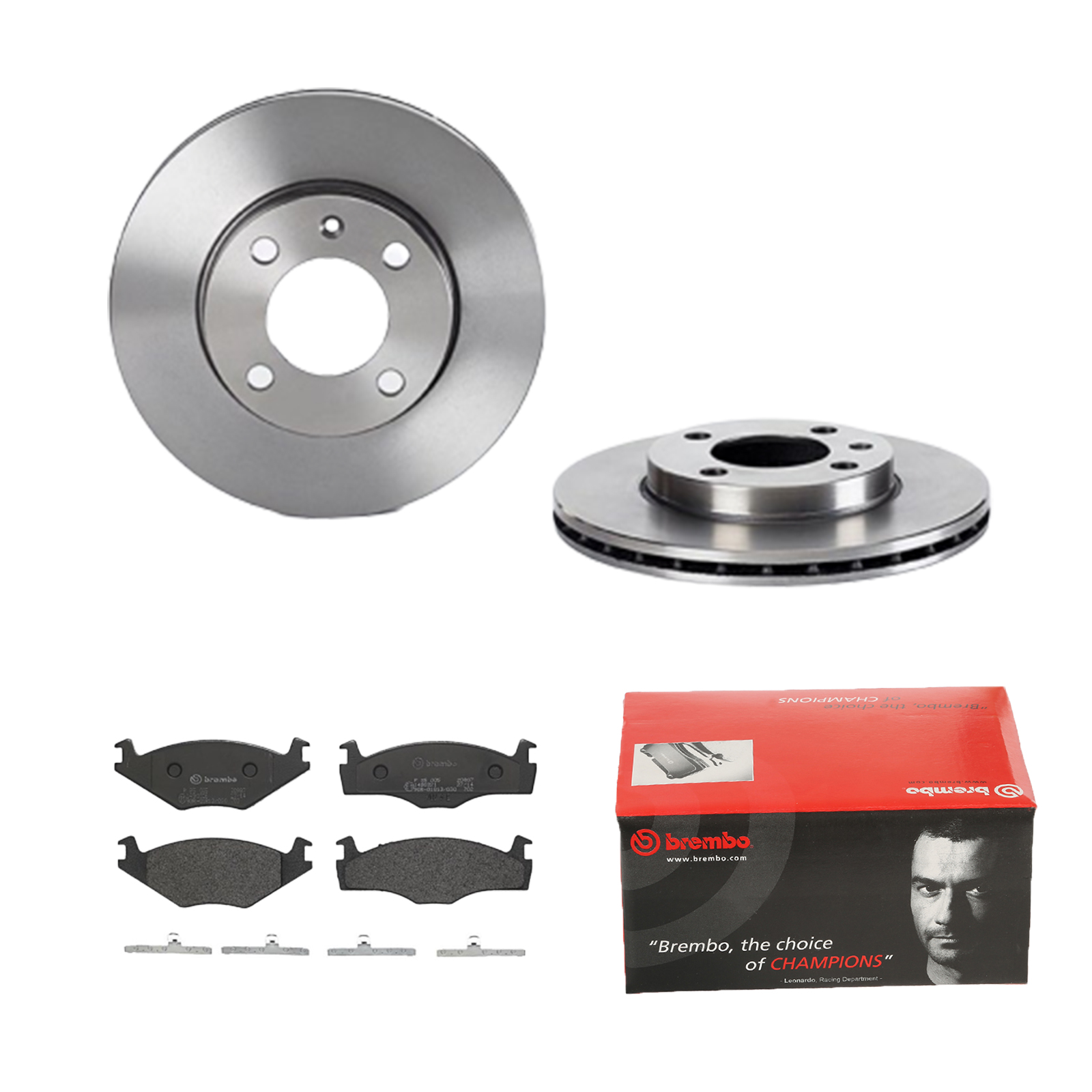 BREMBO Bremsesæt, skivebremser 142054241 foraksel indvendig ventileret 239mm 20mm for AUDI VW (SVW) SEAT VW SKODA