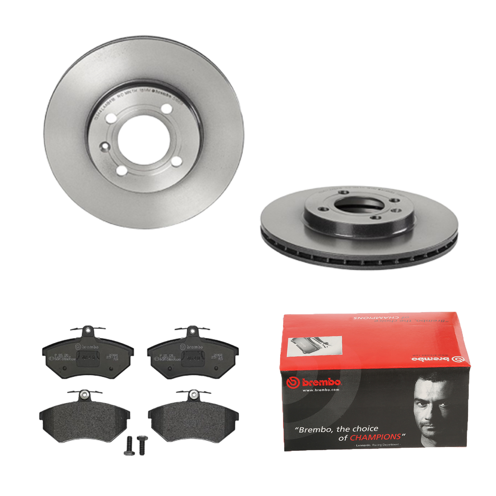 BREMBO Bremsesæt, skivebremser 142053943 foraksel indvendig ventileret 256mm 20mm for VW (FAW) AUDI SEAT CHERY VW
