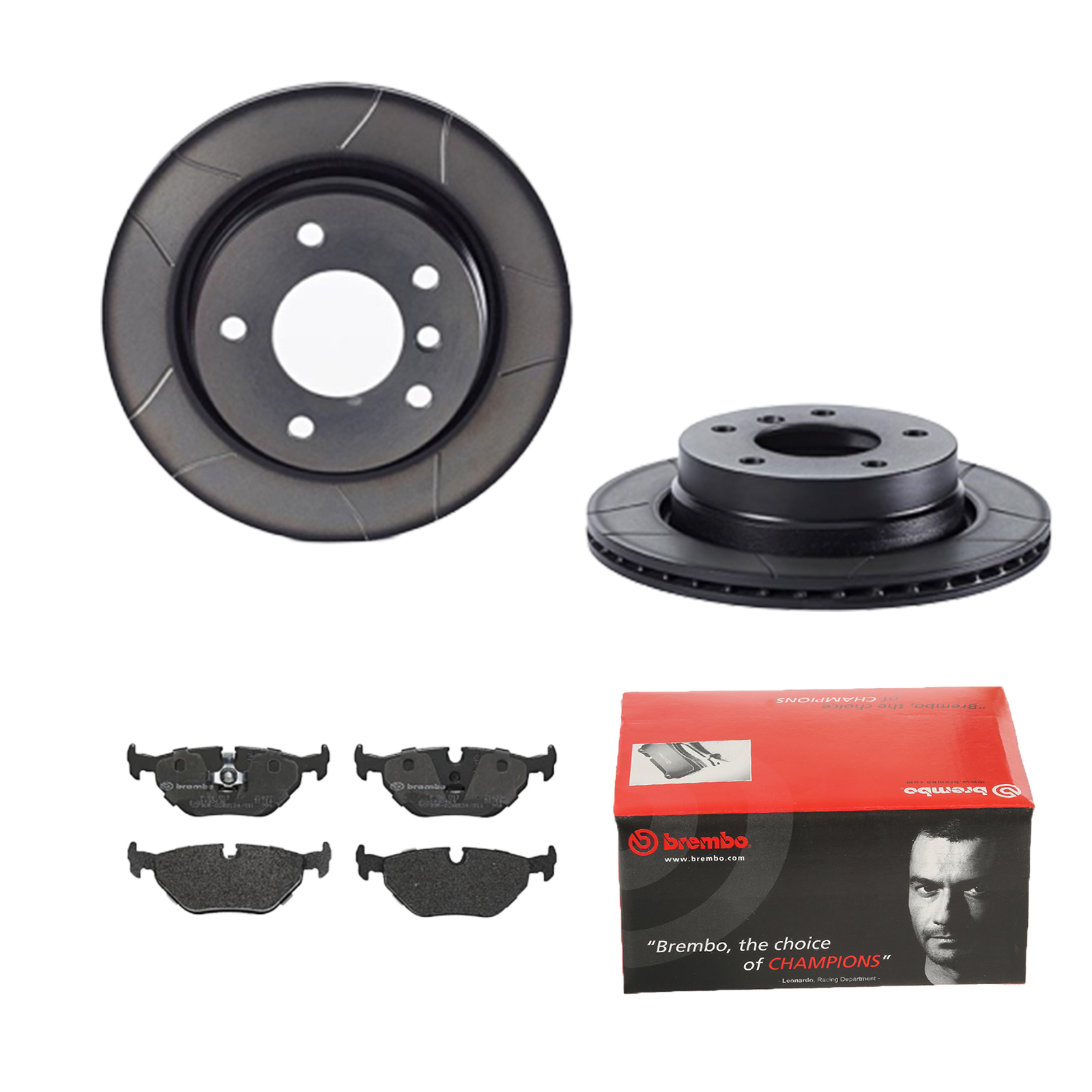 BREMBO Bremsesæt, skivebremser 142054018 bagaksel lukket 276mm 19mm for BMW
