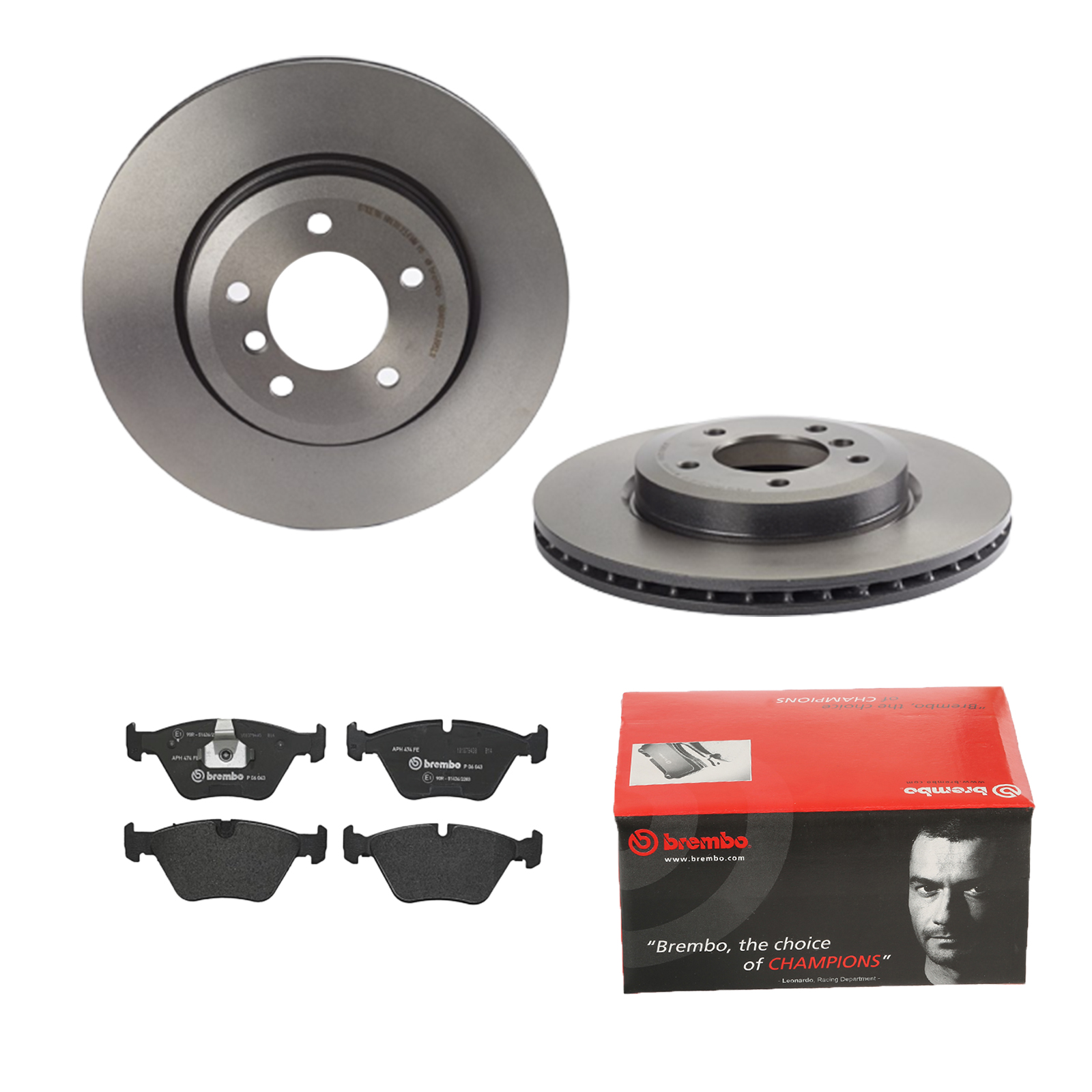 BREMBO Bremsesæt, skivebremser 142054092 foraksel indvendig ventileret 325mm 25mm for ROVER BMW