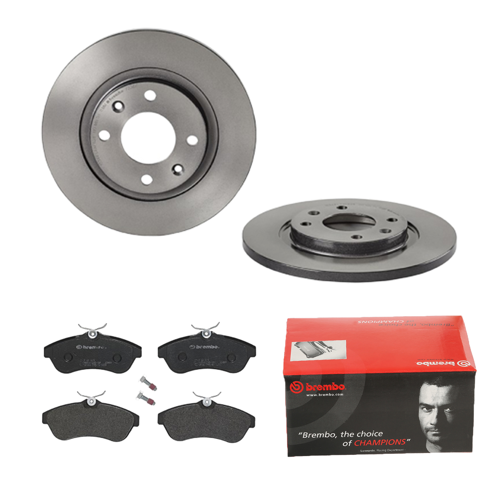 BREMBO Bremsesæt, skivebremser 142055847 foraksel fuld 266mm 13mm for CITROËN PEUGEOT