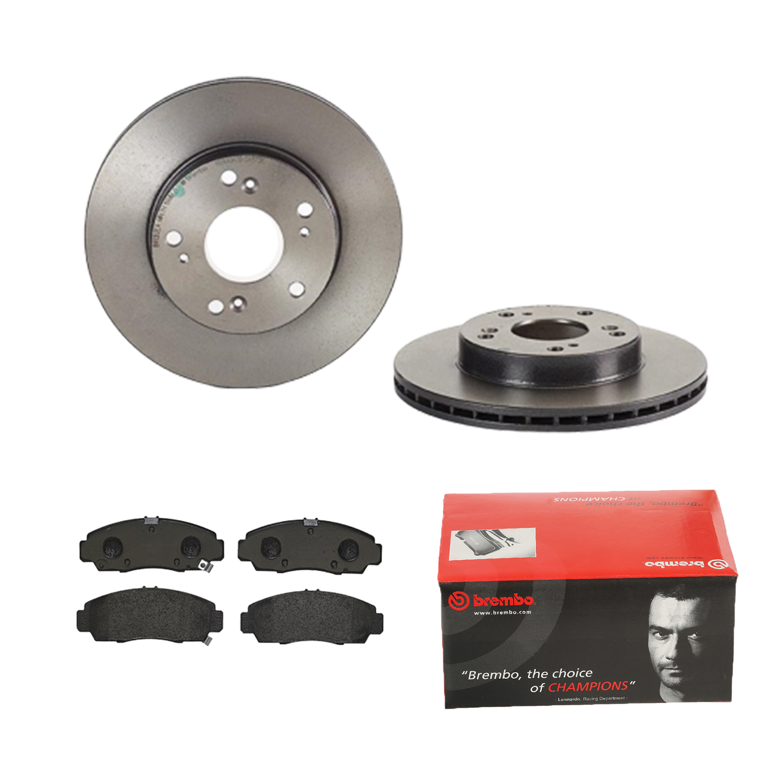 BREMBO Bremsesæt, skivebremser 142055888 foraksel indvendig ventileret 262mm 21mm for HONDA ACURA PROTON