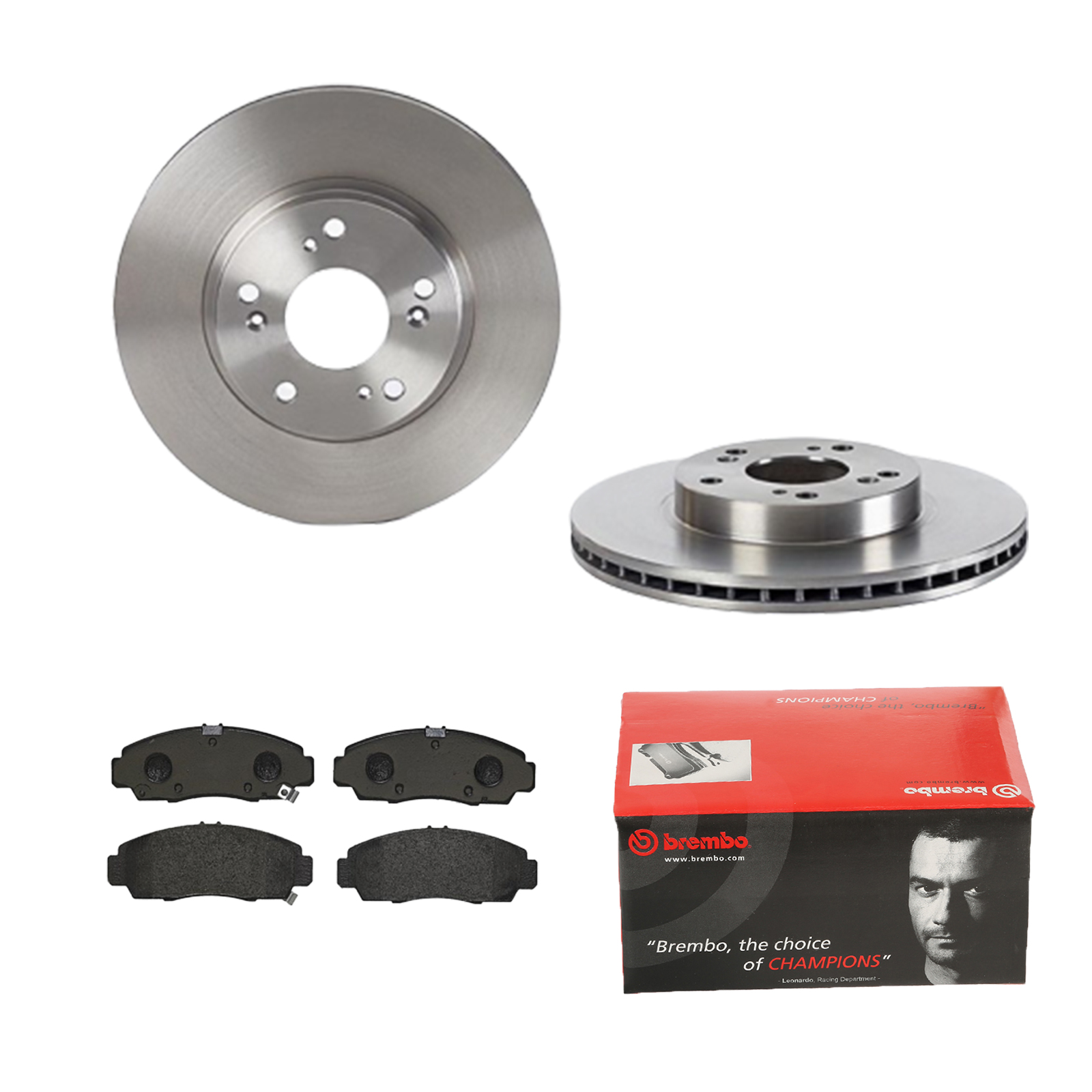 BREMBO Bremsesæt, skivebremser 142055897 foraksel indvendig ventileret 282mm 23mm for HONDA ACURA