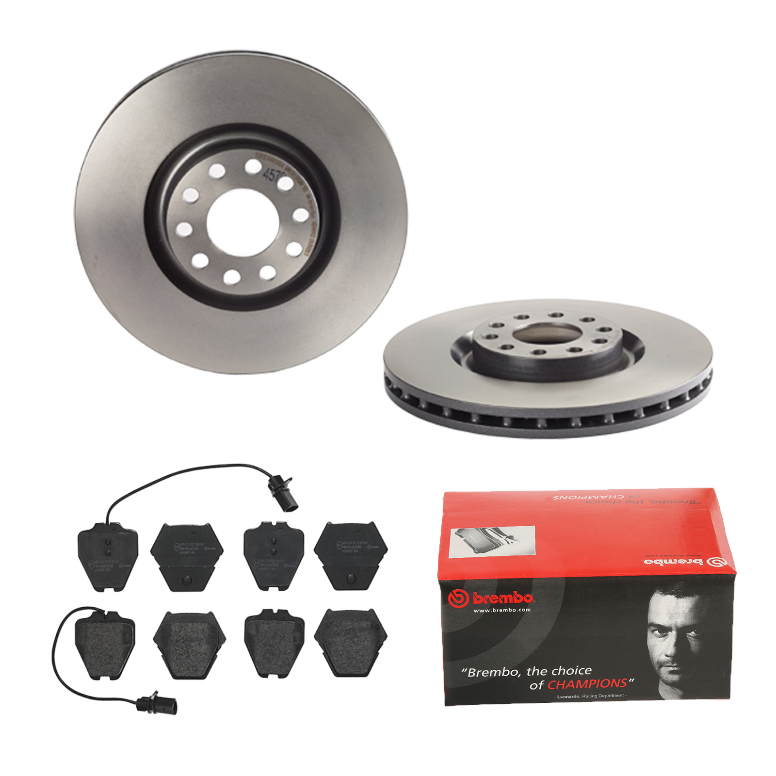 BREMBO Bremsesæt, skivebremser 142055913 foraksel indvendig ventileret 321mm 30mm for SKODA AUDI VW