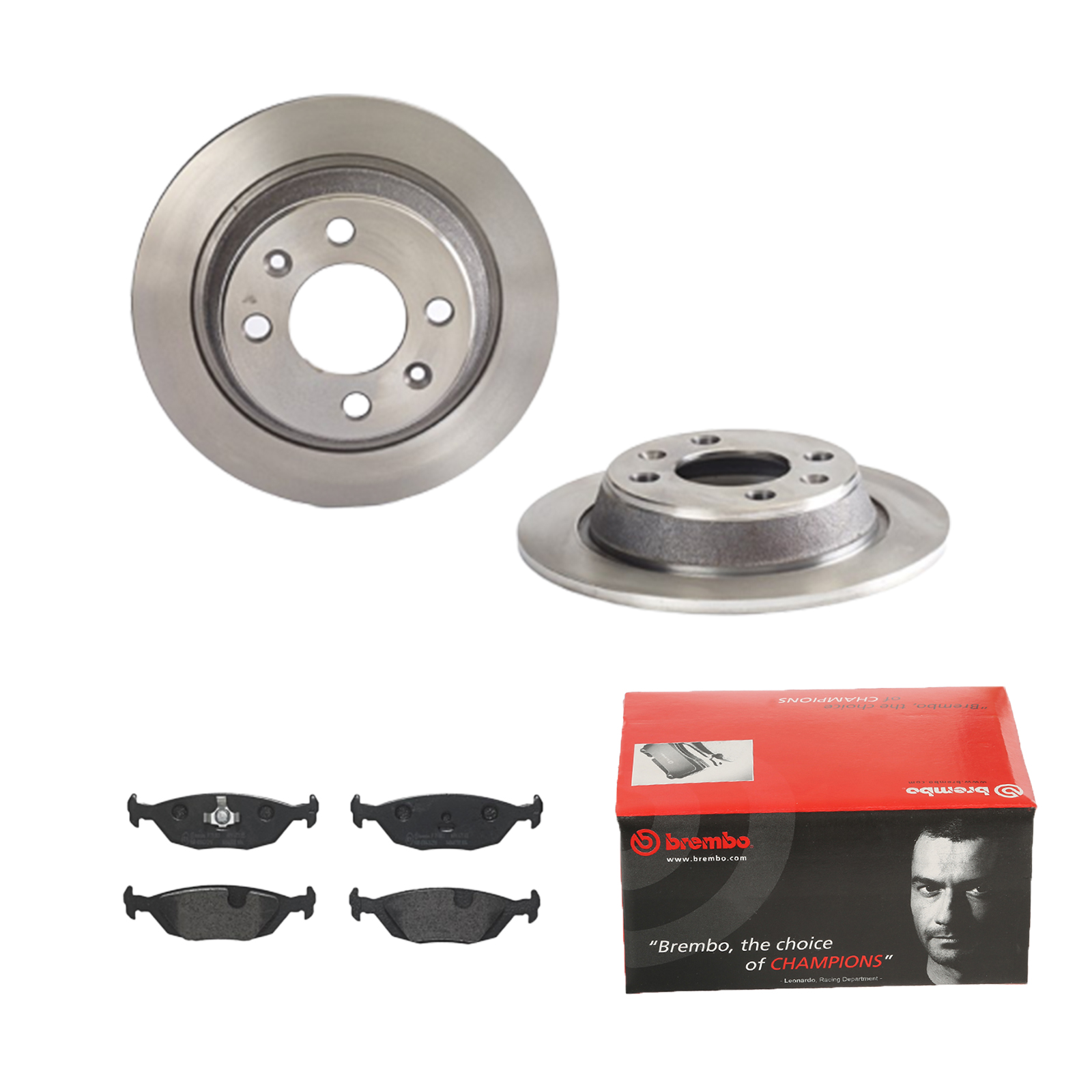 BREMBO Bremsesæt, skivebremser 142056008 bagaksel fuld 258mm 9mm for VOLVO SAAB