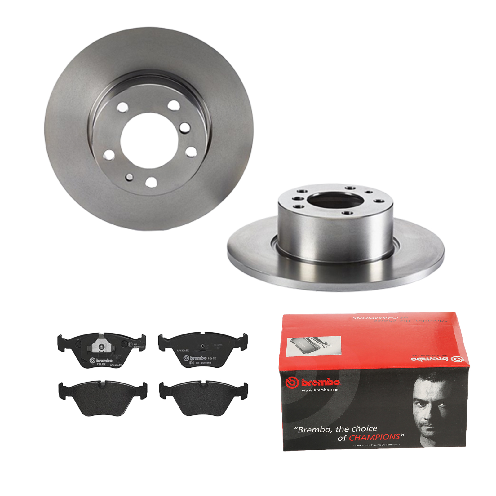 BREMBO Bremsesæt, skivebremser 142056021 foraksel fuld 302mm 12mm for BMW