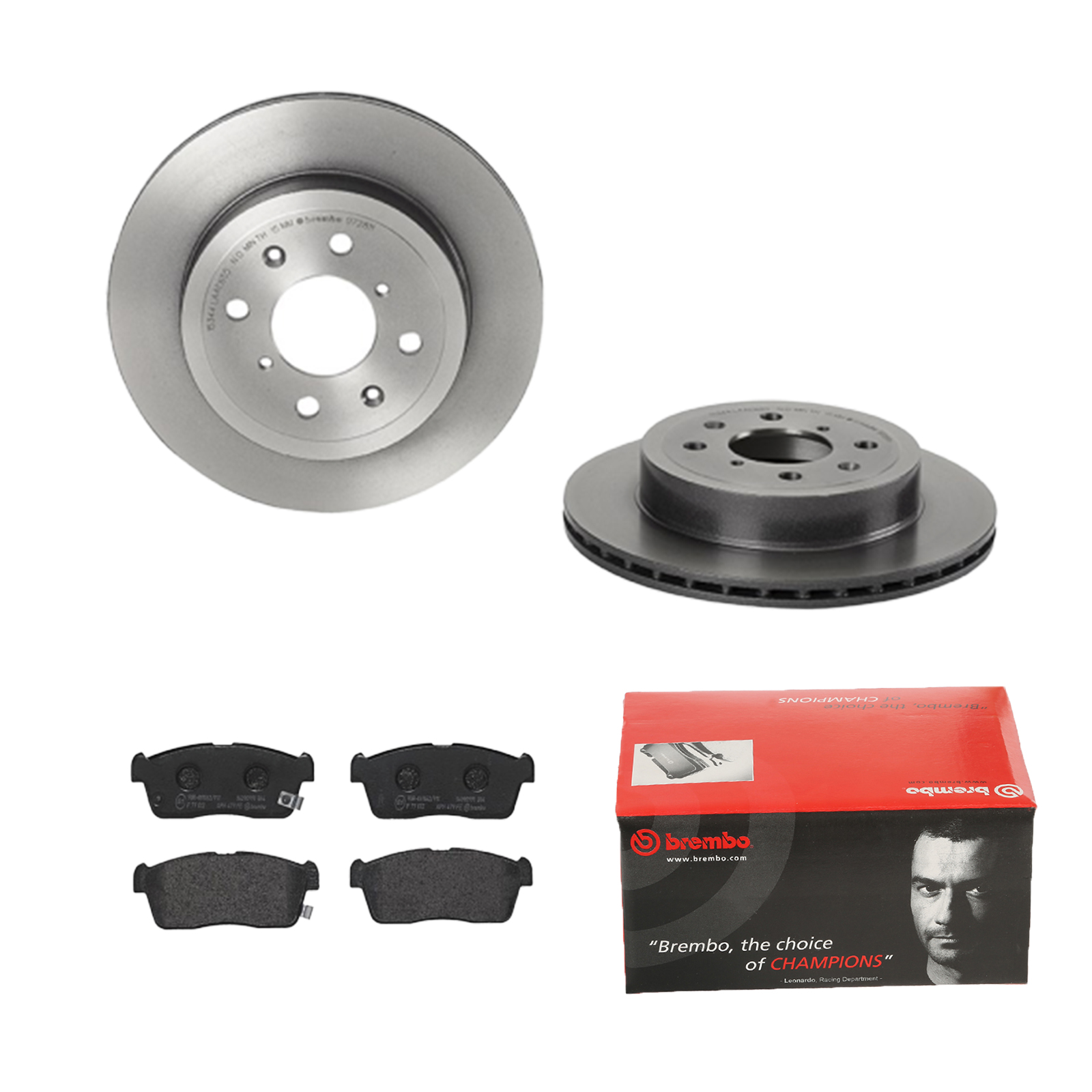BREMBO Bremsesæt, skivebremser 142055516 foraksel indvendig ventileret 253mm 17mm for OPEL VAUXHALL DAIHATSU SUZUKI MAZDA SUBARU NISSAN TOYOTA MITSUBI