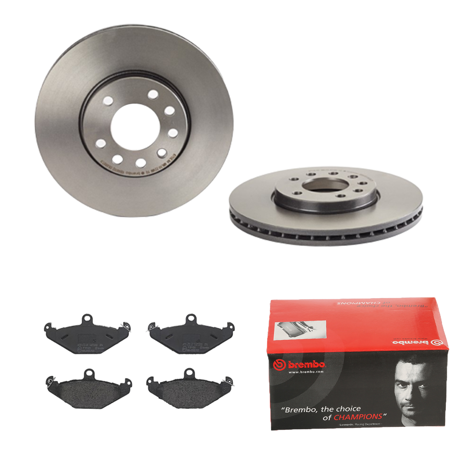 BREMBO Bremsesæt, skivebremser 142057431 foraksel indvendig ventileret 288mm 25mm for OPEL SAAB CHRYSLER TESLA VAUXHALL GENERAL MOTORS LOTUS