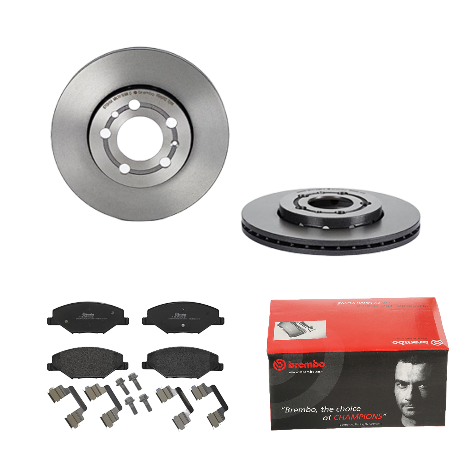BREMBO Bremsesæt, skivebremser 142057433 foraksel indvendig ventileret 256mm 22mm for AUDI VW SEAT VW (SVW) VW (FAW)