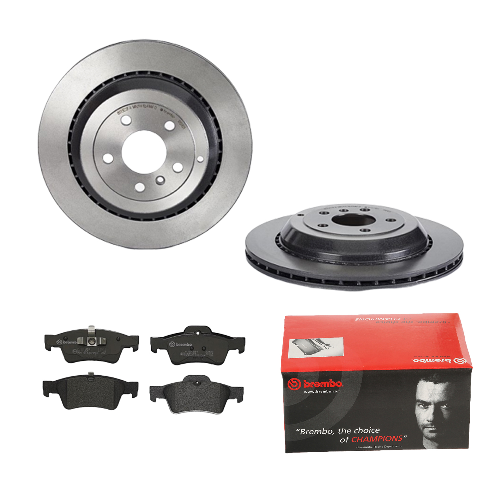 BREMBO Bremsesæt, skivebremser 142055689 bagaksel indvendig ventileret 330mm 22mm for MERCEDES-BENZ