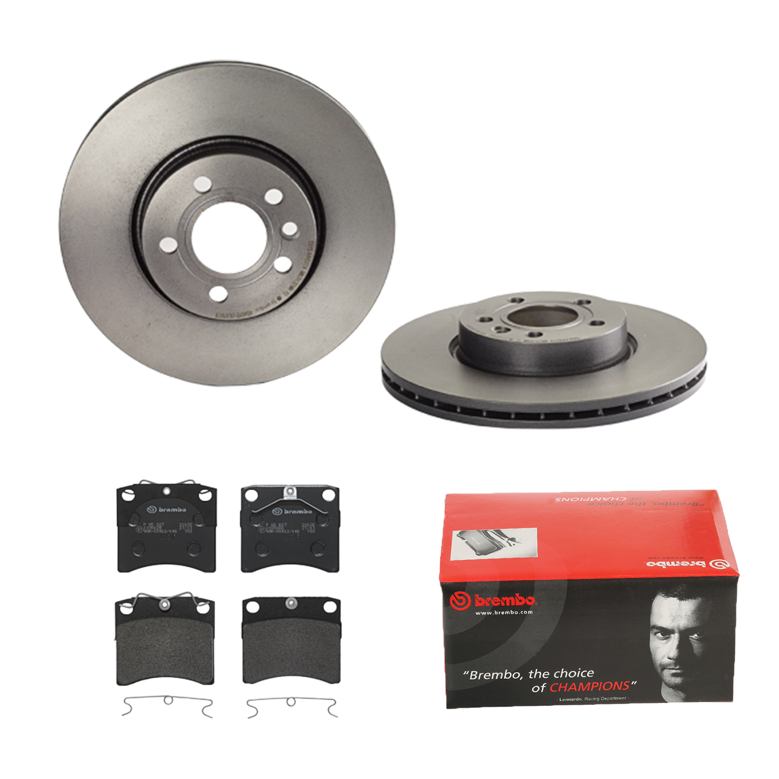 BREMBO Bremsesæt, skivebremser 142054992 foraksel indvendig ventileret 313mm 26mm for FORD VW AUDI SEAT SKODA