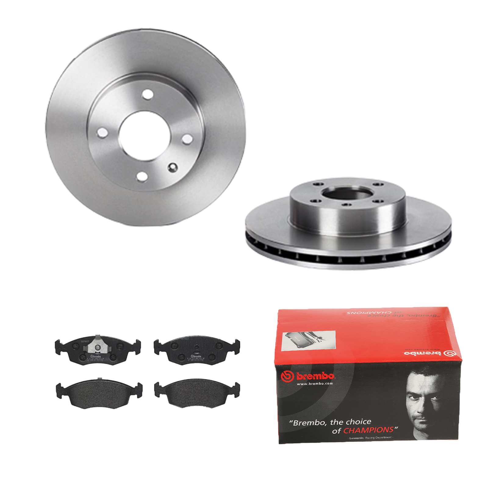 BREMBO Bremsesæt, skivebremser 142055731 foraksel indvendig ventileret 260mm 24mm for FORD MERCURY