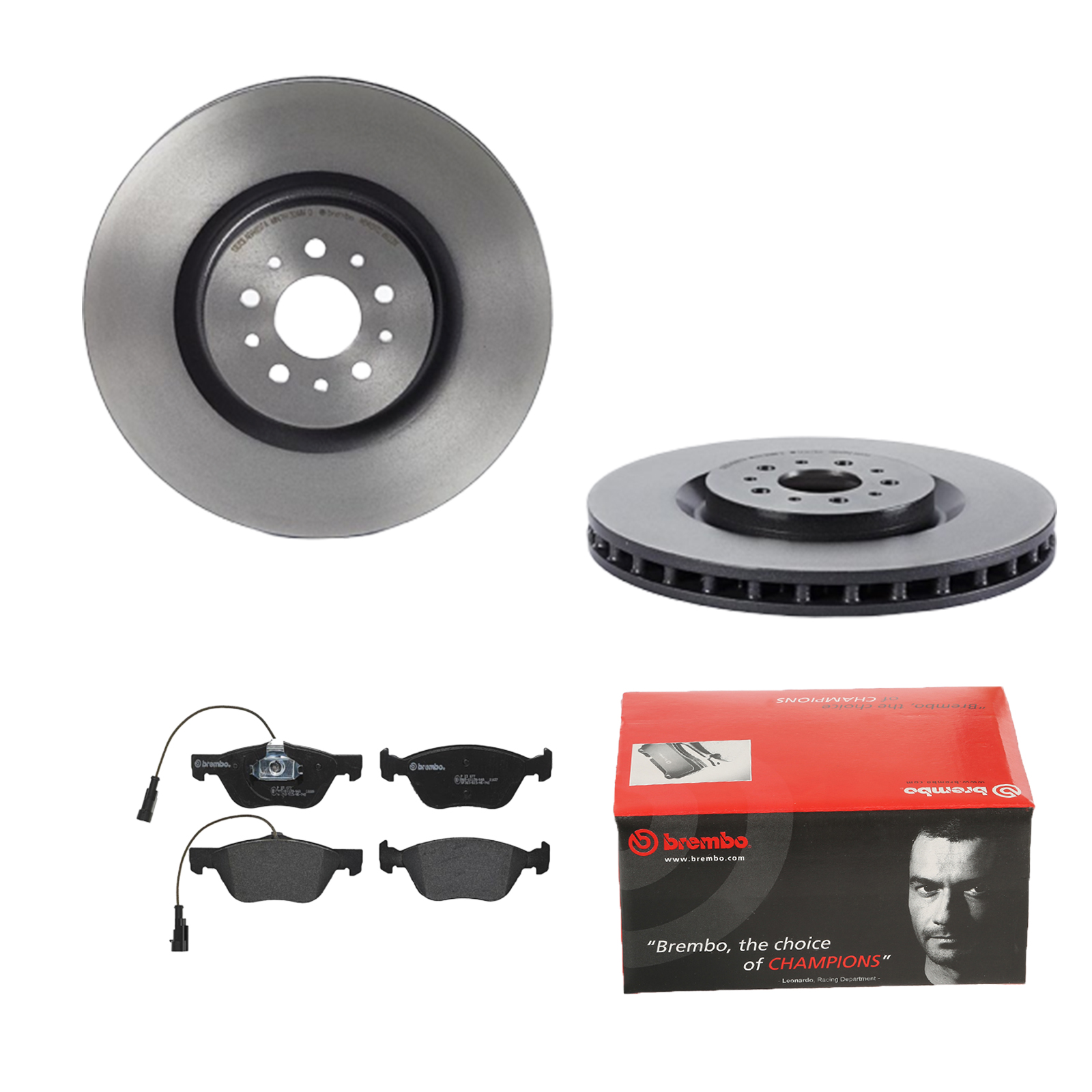 BREMBO Bremsesæt, skivebremser ijdtidbjp3 foraksel indvendig ventileret 330mm 32mm for FIAT ALFA ROMEO LANCIA