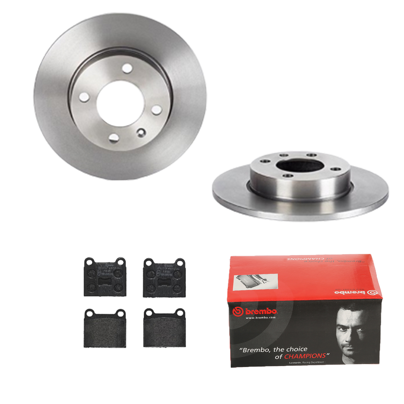 BREMBO Bremsesæt, skivebremser ijdtidbwb3 foraksel fuld 239mm 10mm for SEAT VW AUDI SKODA