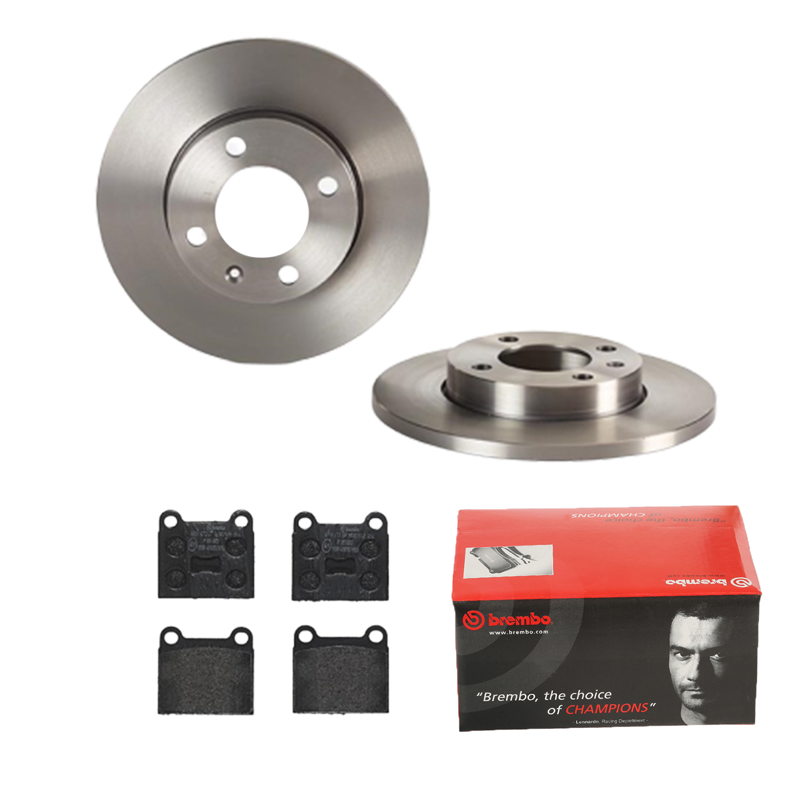 BREMBO Bremsesæt, skivebremser ijdtidbwm9 foraksel fuld 239mm 12mm for AUDI VW SKODA SEAT