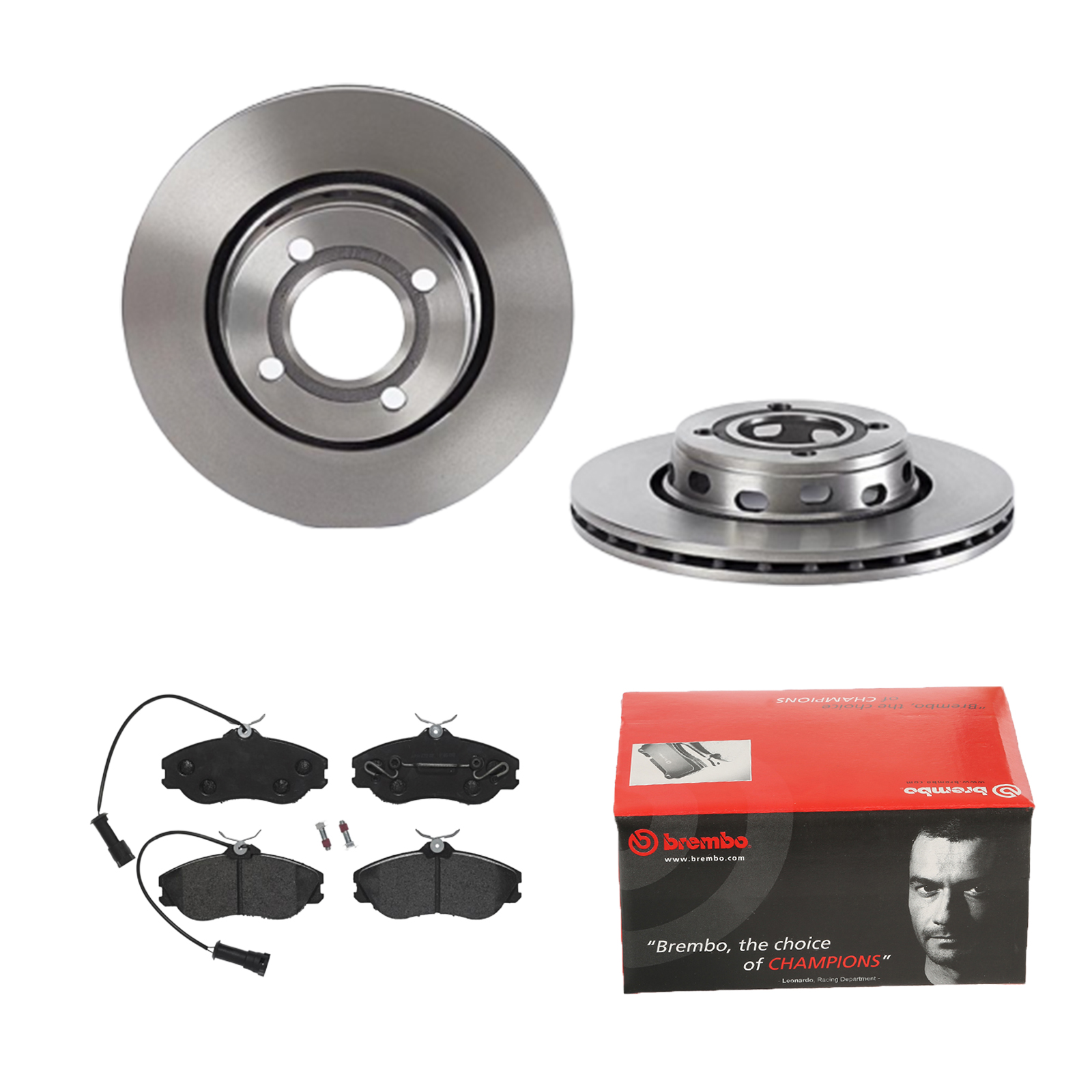 BREMBO Bremsesæt, skivebremser ijdtidbz85 foraksel indvendig ventileret 280mm 22mm for VW SKODA AUDI SEAT