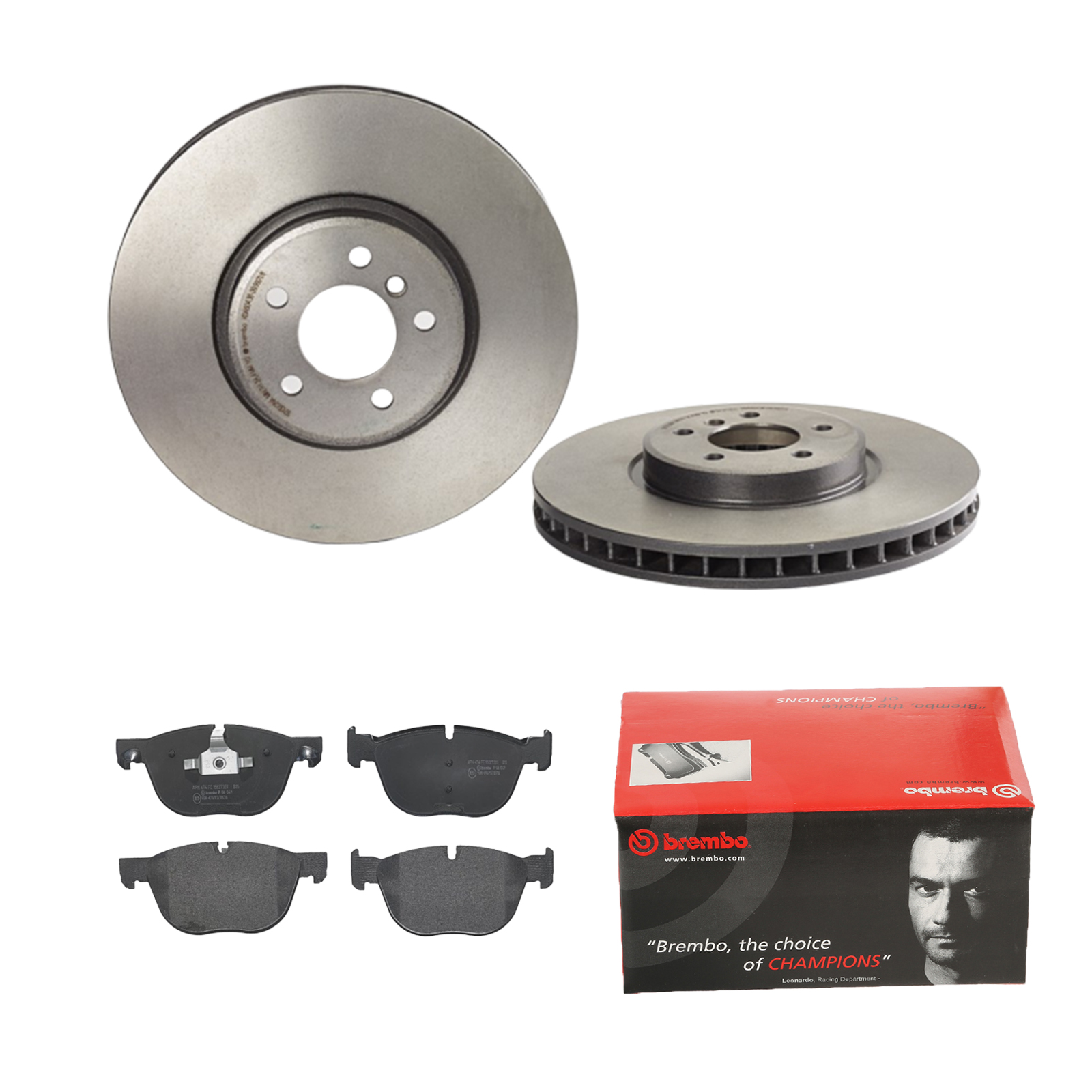 BREMBO Bremsesæt, skivebremser ijdtidce13 foraksel indvendig ventileret 365mm 36mm for BMW